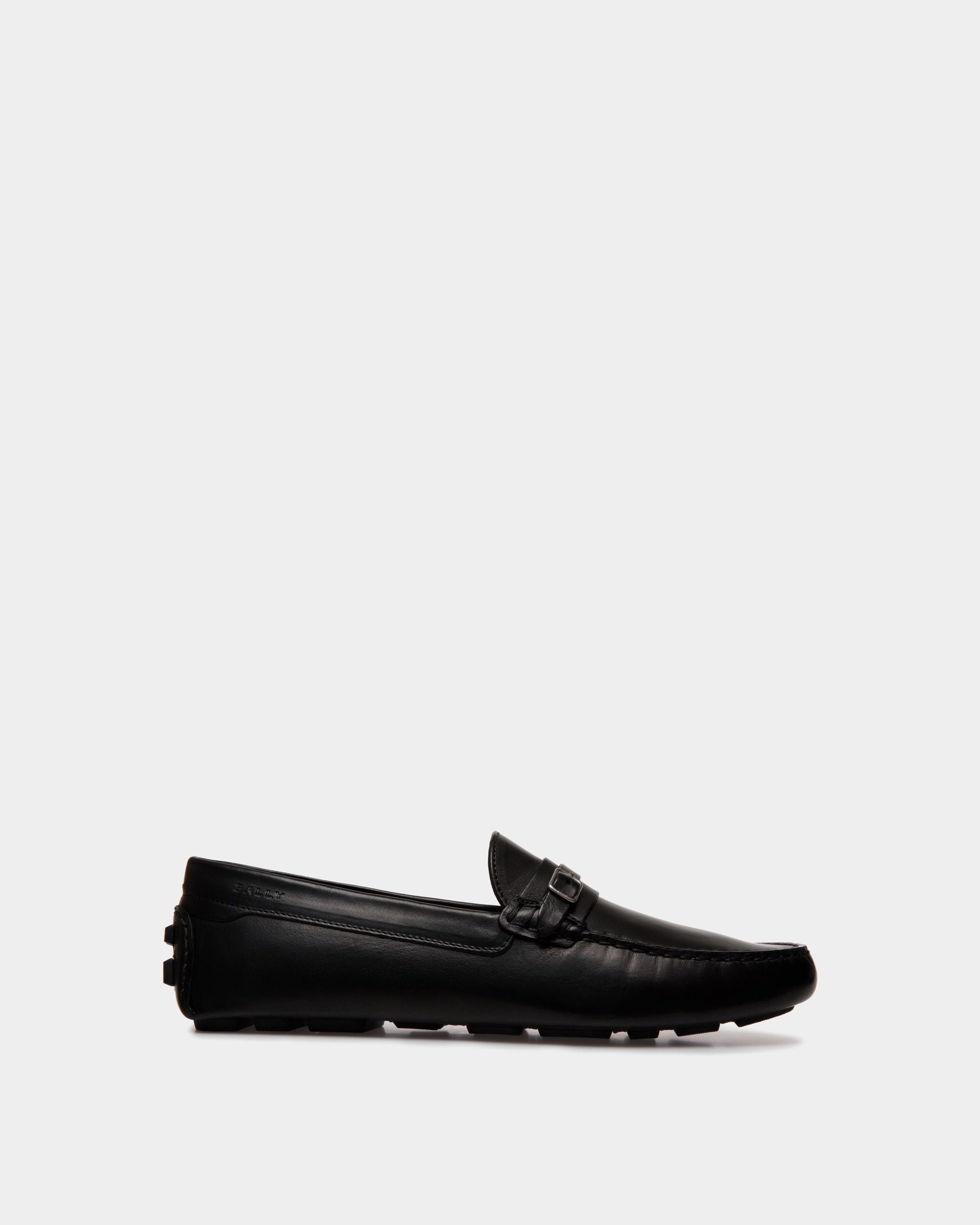 Bally Global - Kerbs Driver in Black Leather - Black