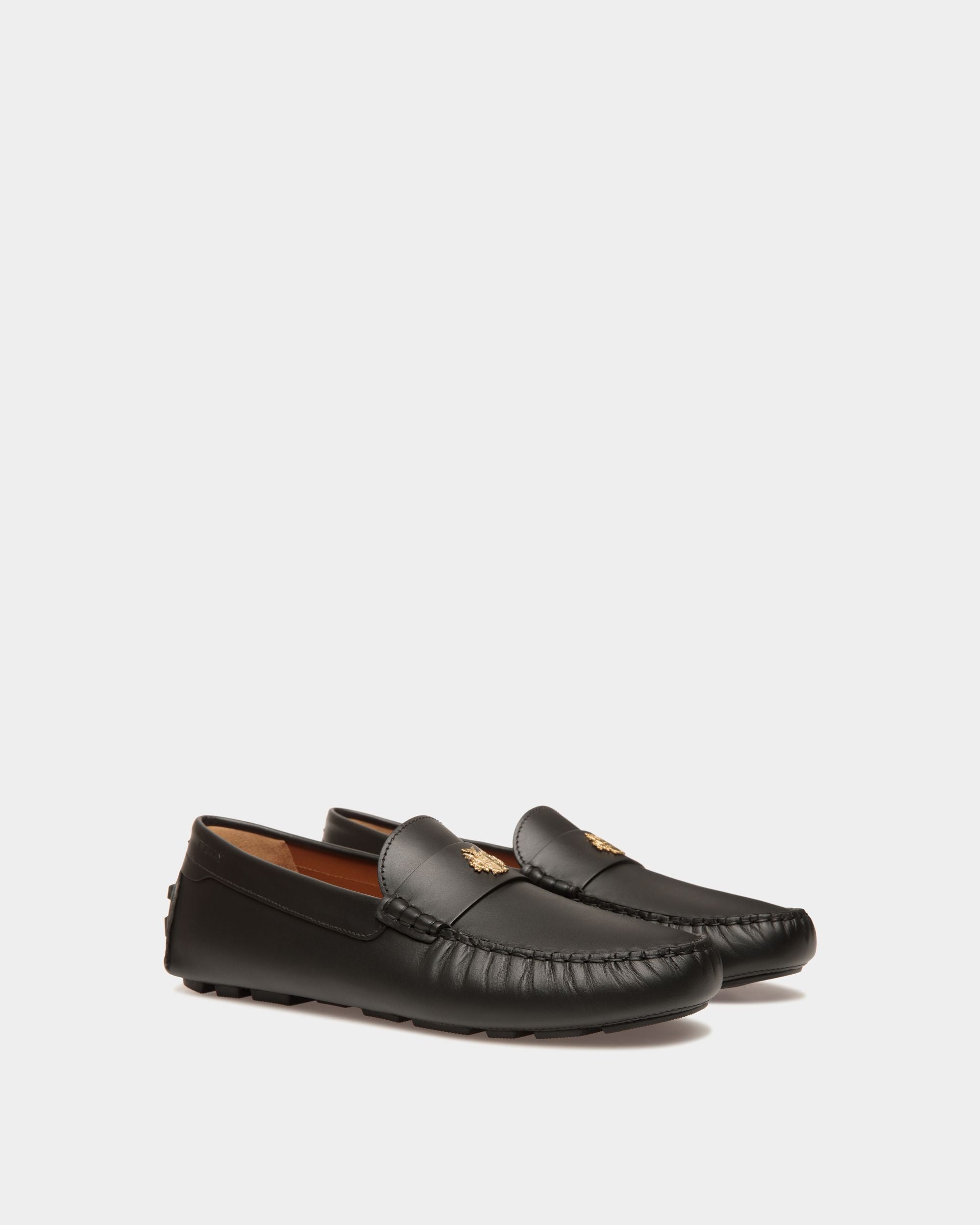 Bally Global - Kerbs Driver In Black Leather - Black