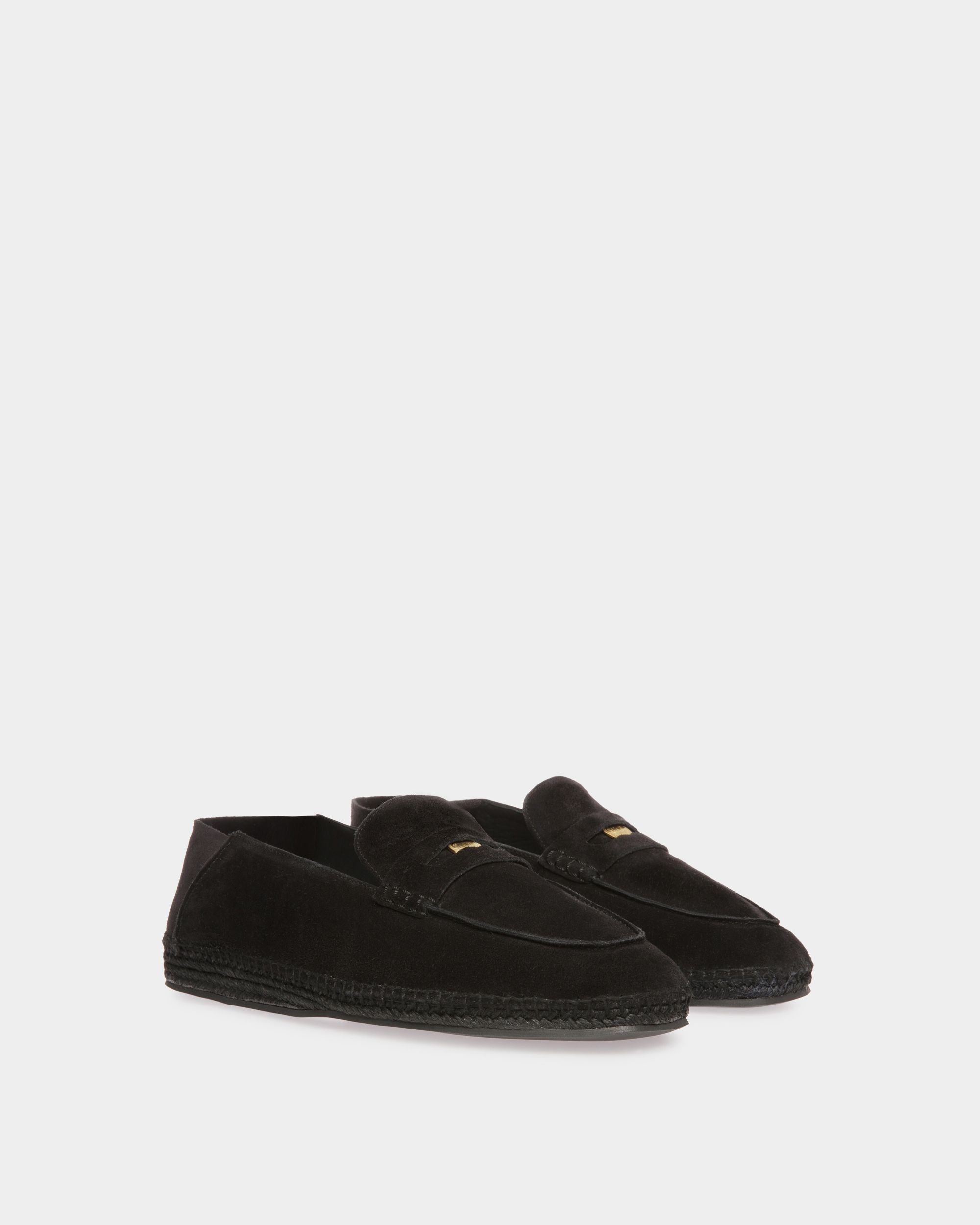 Bally Global - Karakas Espadrilles In Black Leather - Black