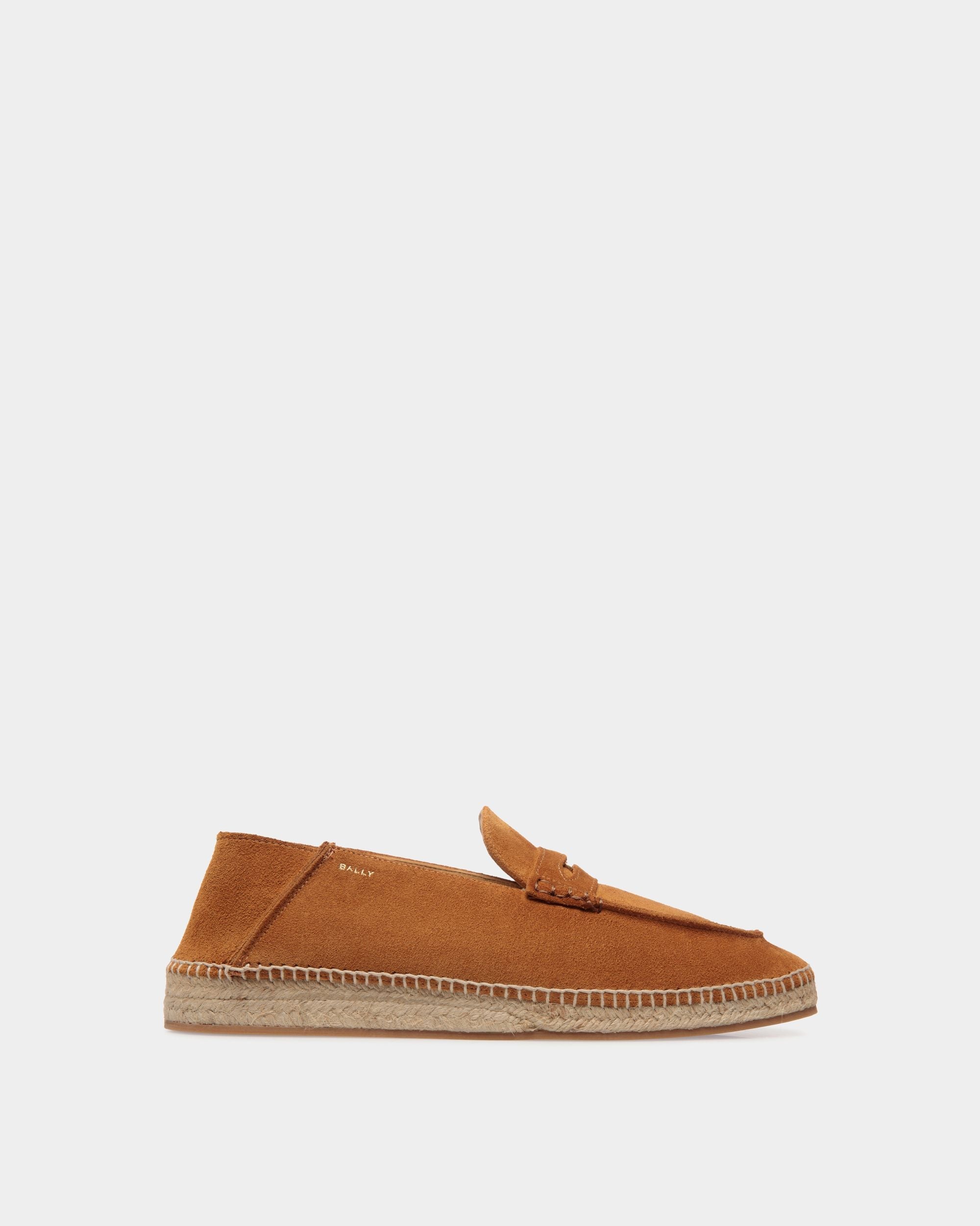 Bally Global - Karakas Espadrille in Suede Leather - Brown