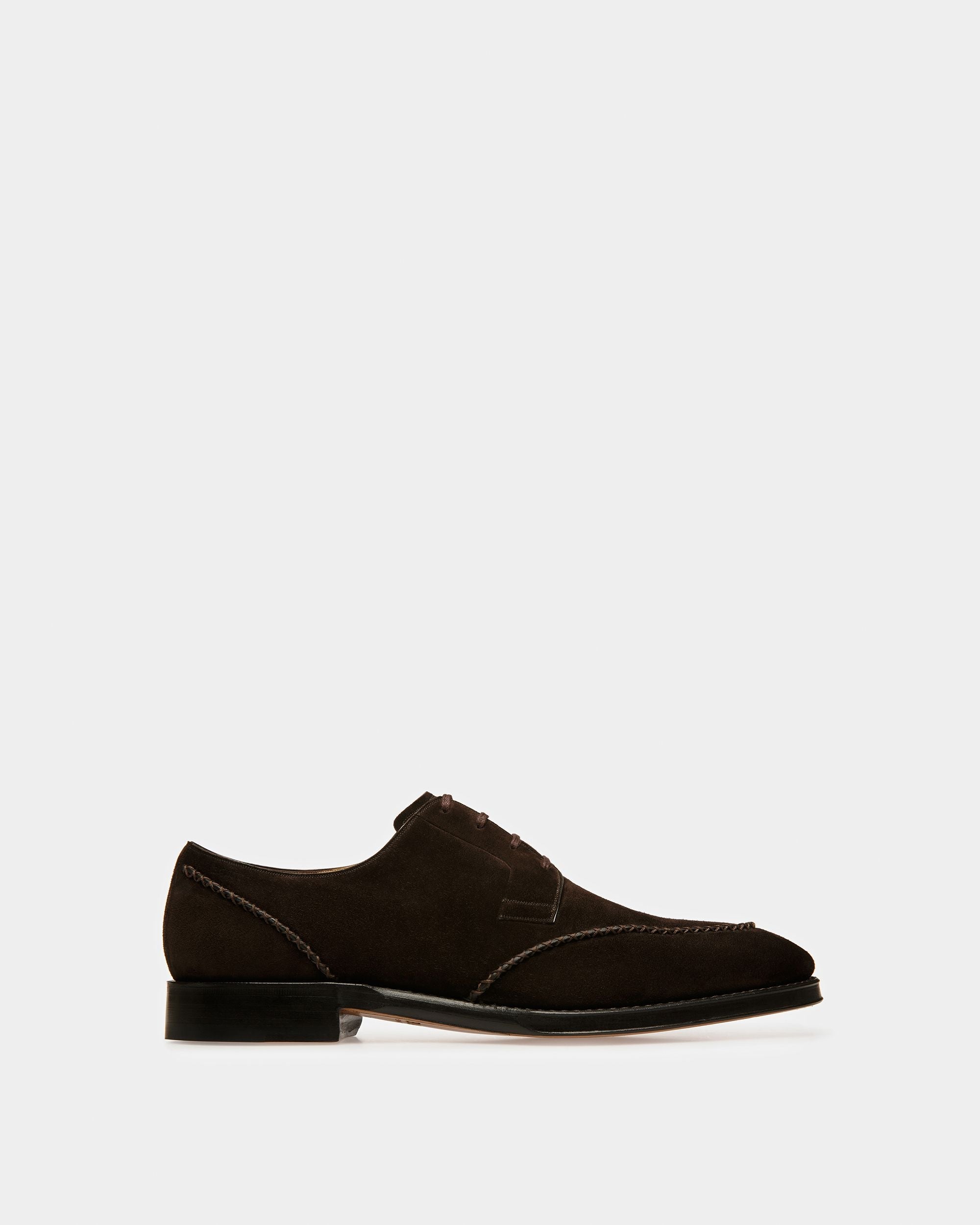 Bally Global - Scaron Leather Derby Shoes In Brown - Brown