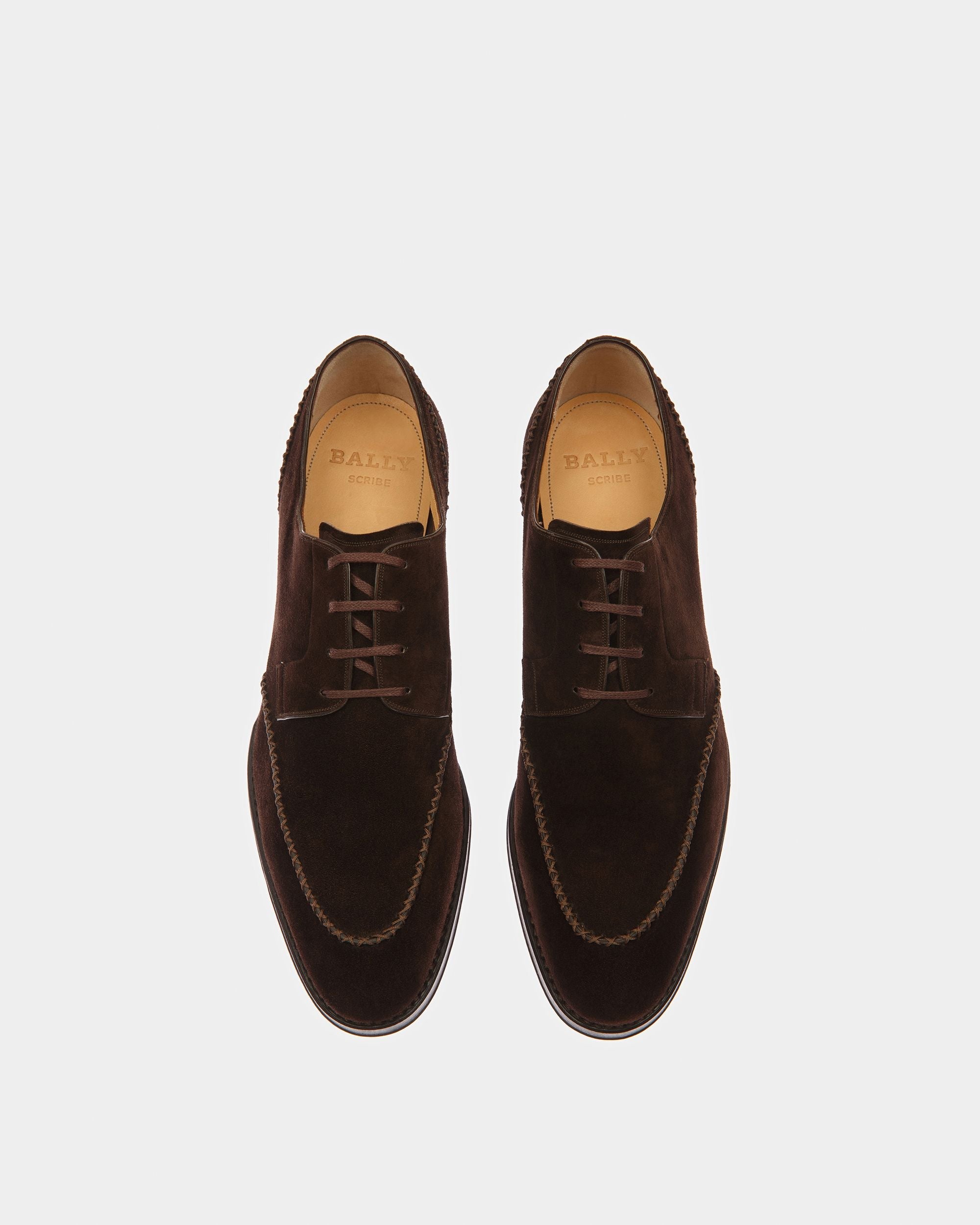 Bally Global - Scaron Leather Derby Shoes In Brown - Brown