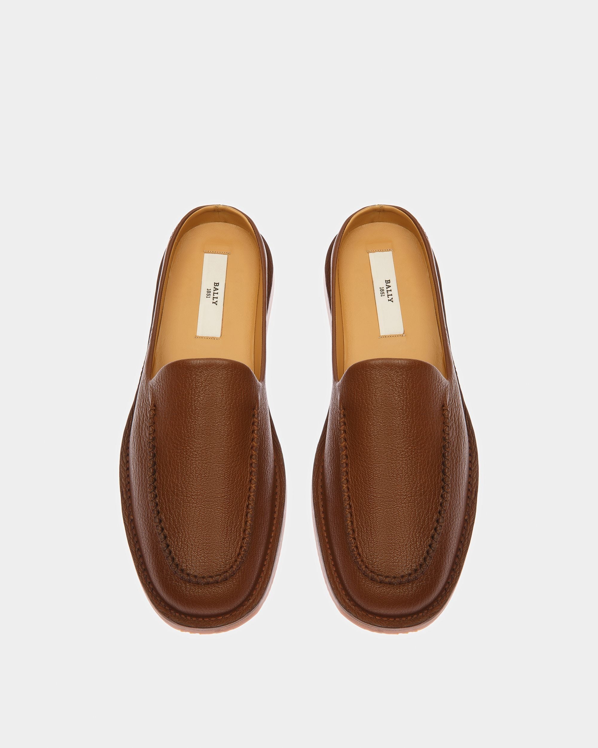 Bally Global - Florida Loafer In Brown Leather - Brown