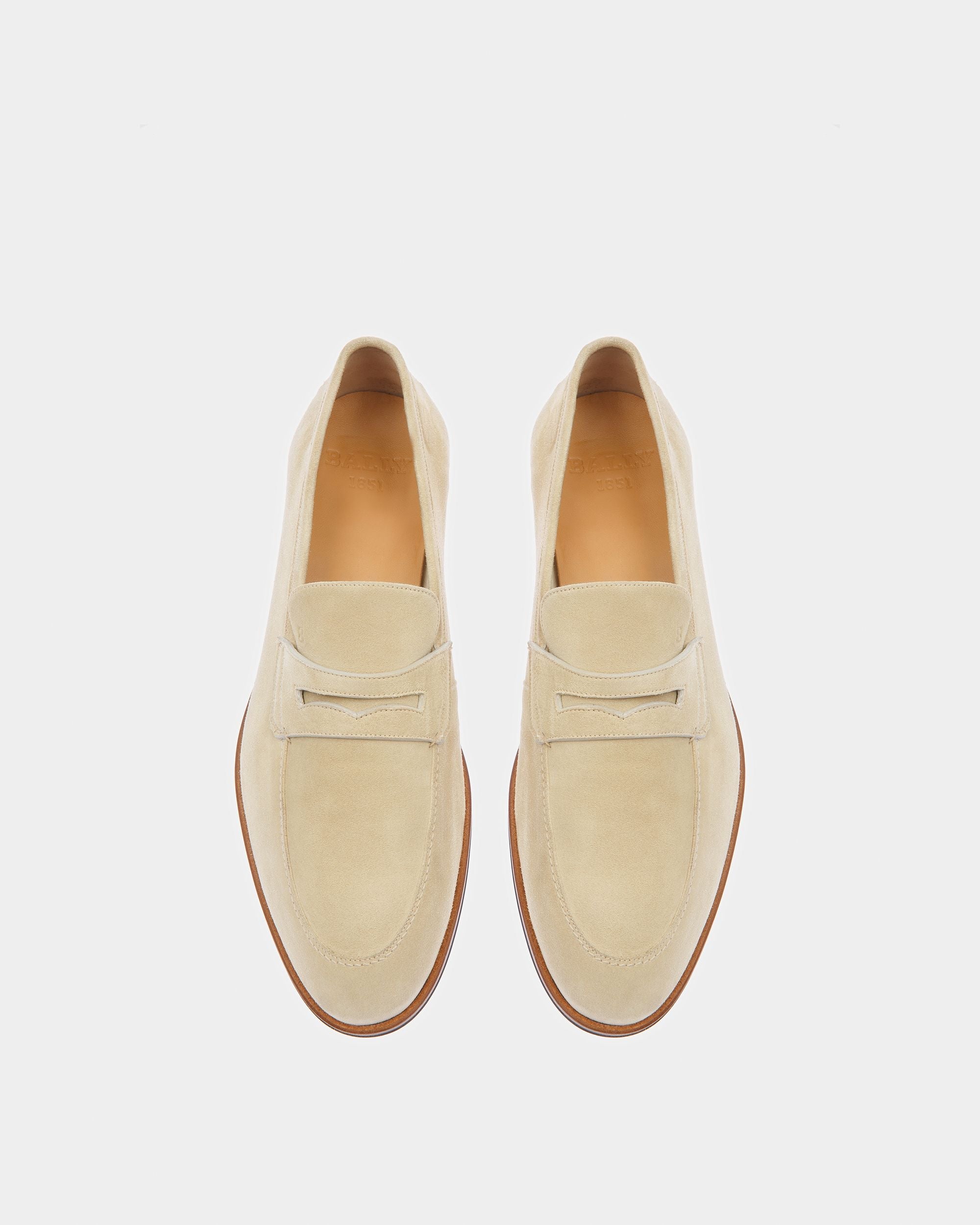 Bally Global - Webb Leather Loafers In Fossil - Beige