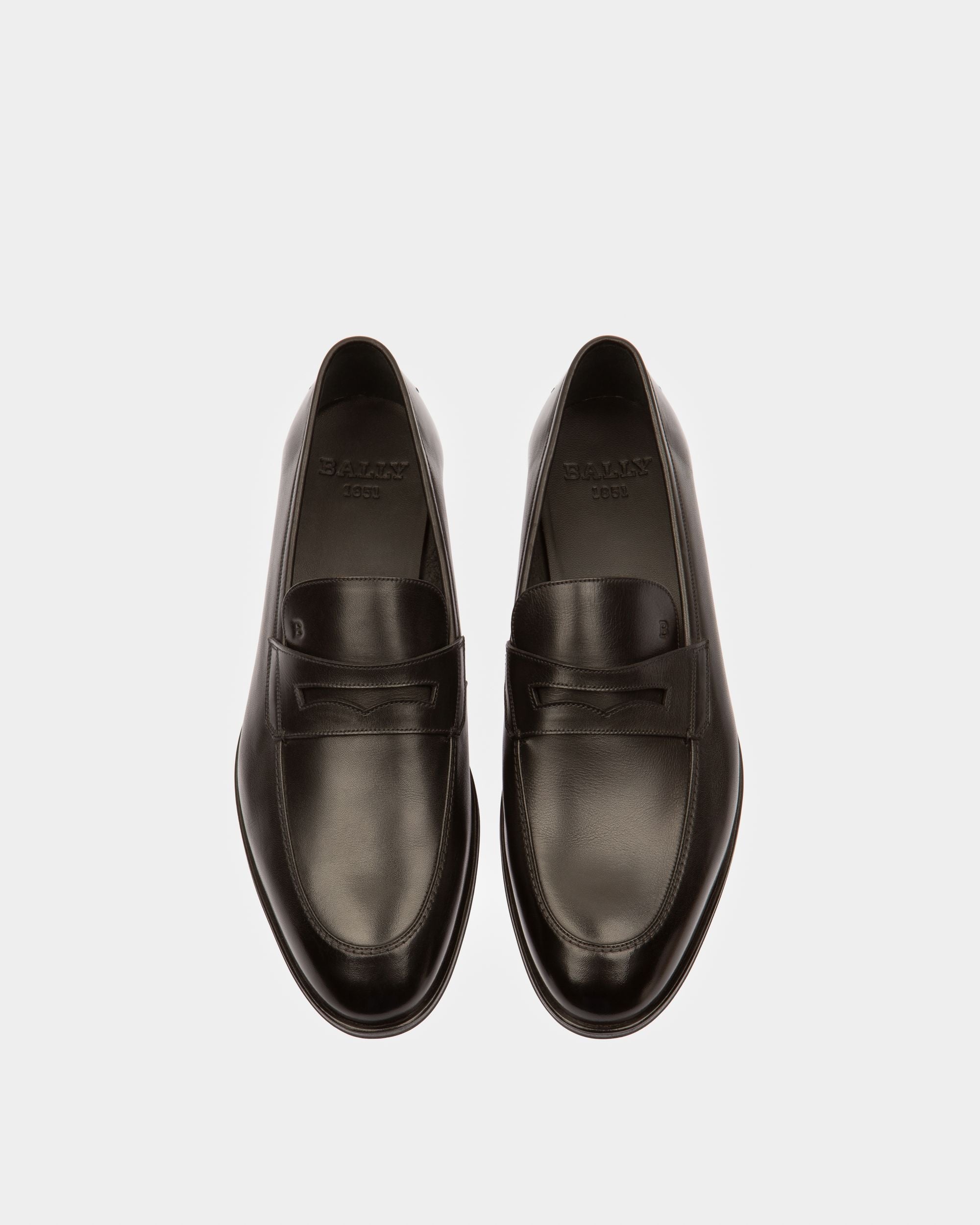 Bally Global - Webb Leather Loafers In Black - Black