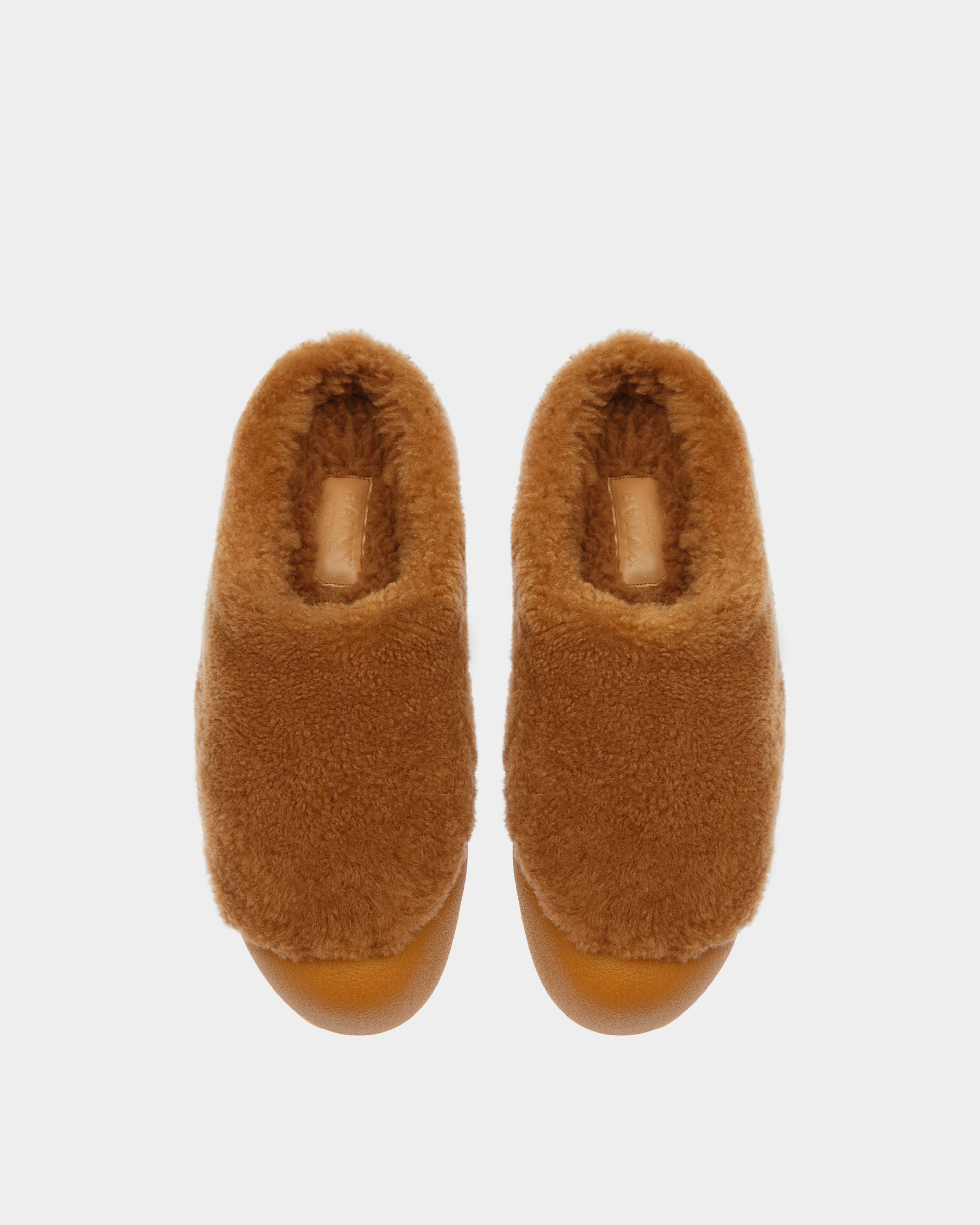 Bally Global - Crans Leather Slippers In Camel - Brown