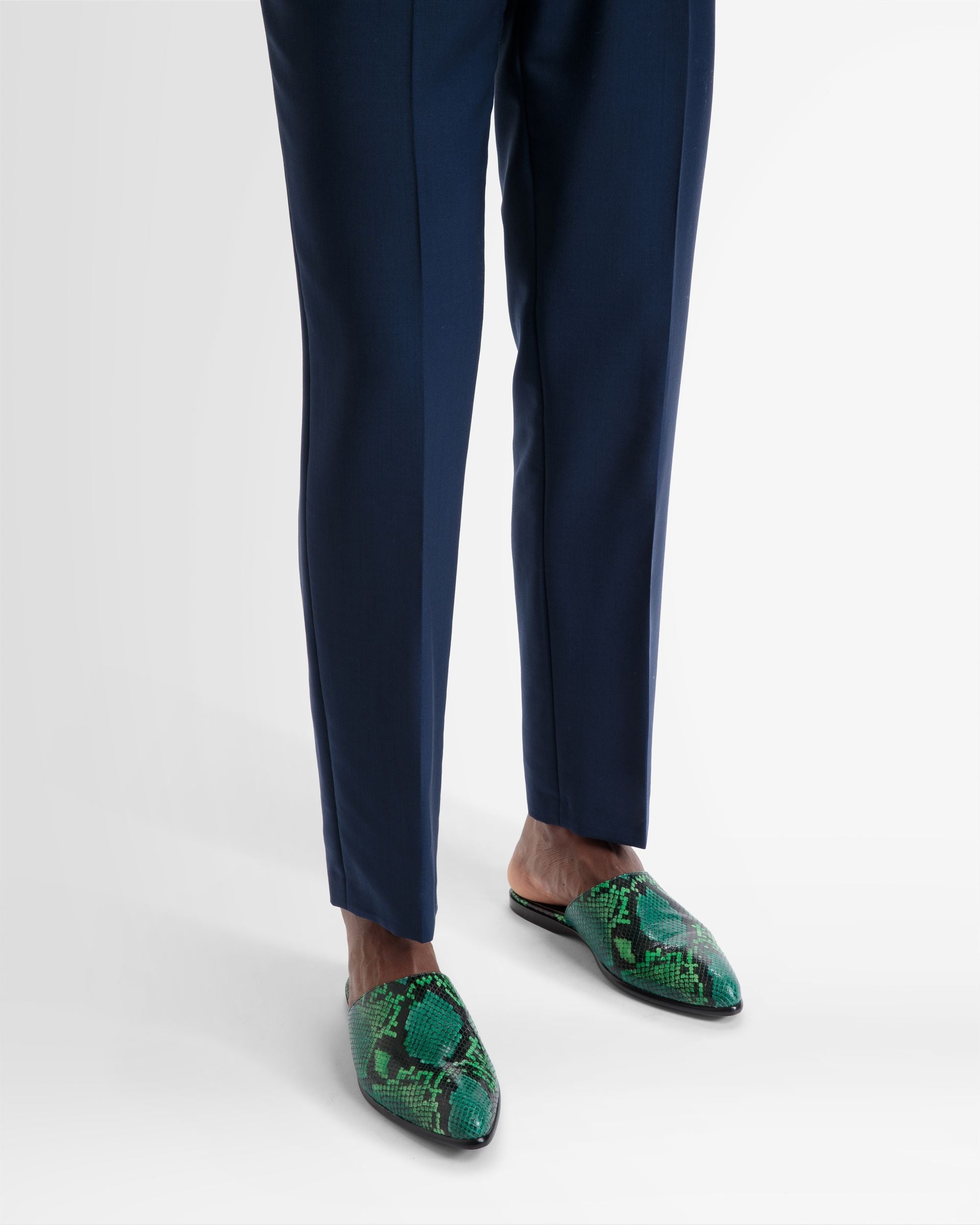 Bally Global - Gaiman Loafers In Python Print - Green