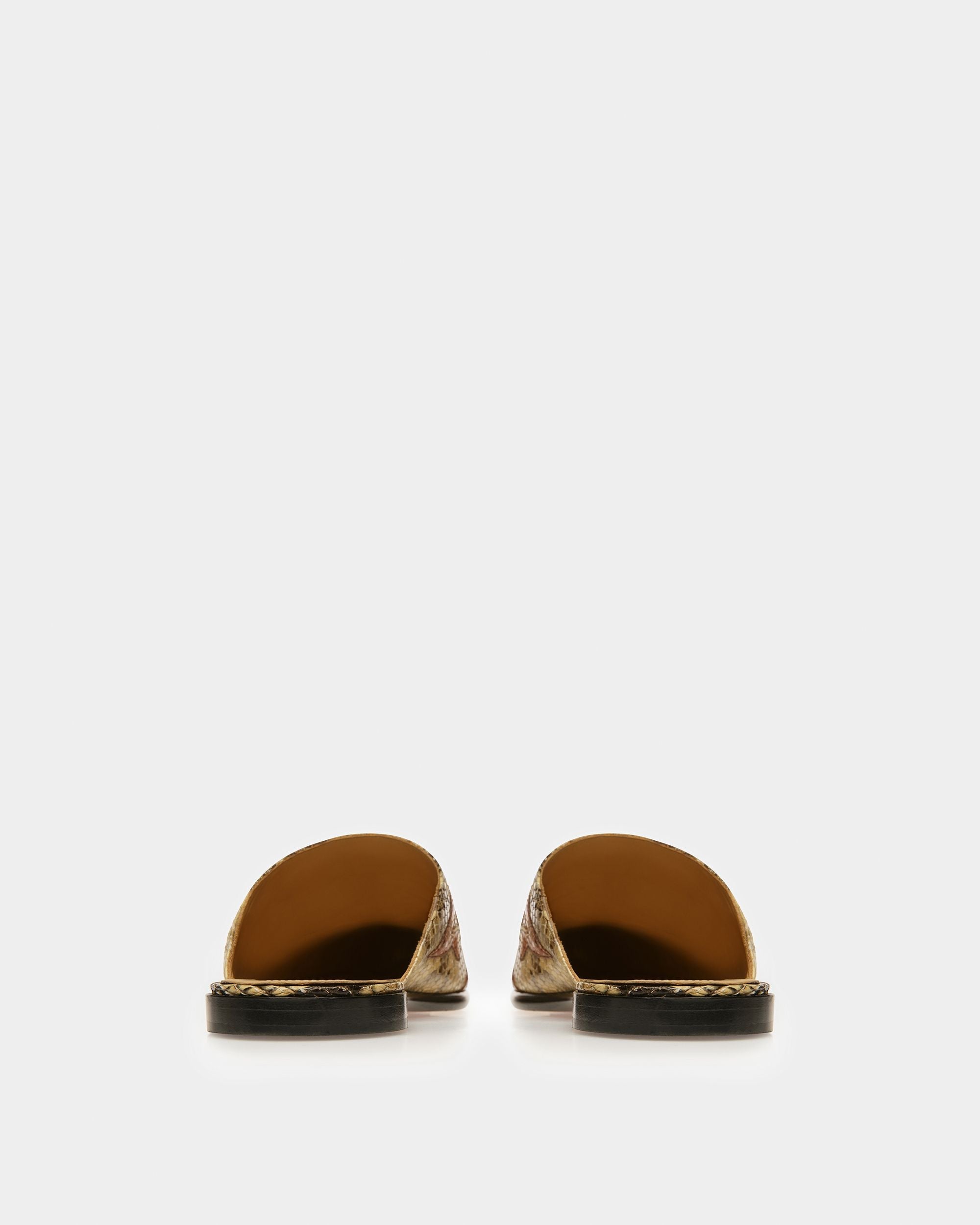 Bally Global - Gaiman Loafers In Python Print - Brown