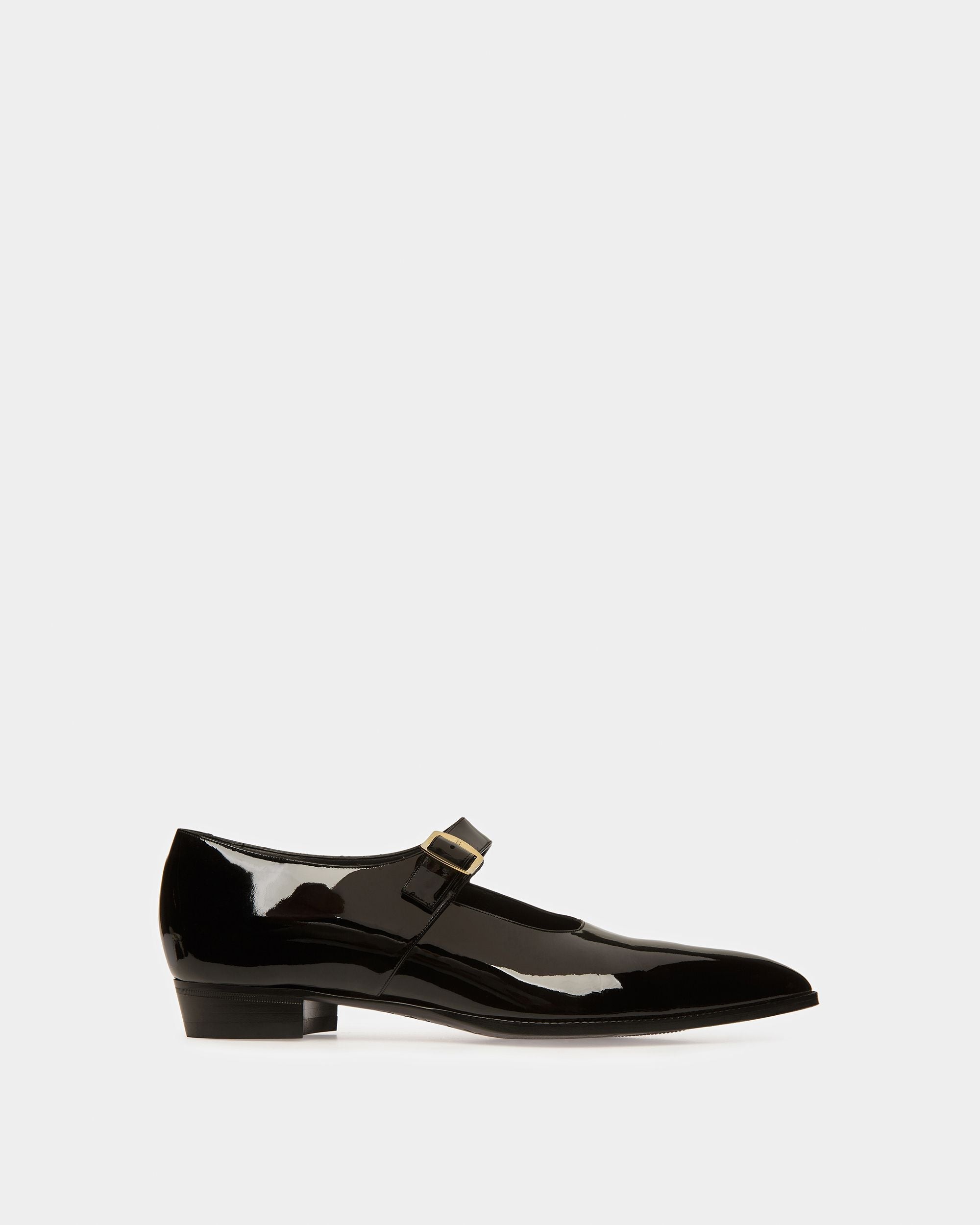 Bally Global - Glendale Mary Jane In Patent Leather - Black