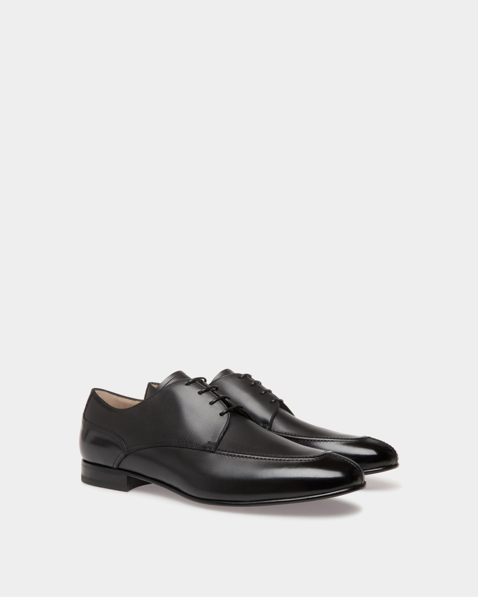 Bally Global - Suisse Lace-Ups In Black Leather - Black