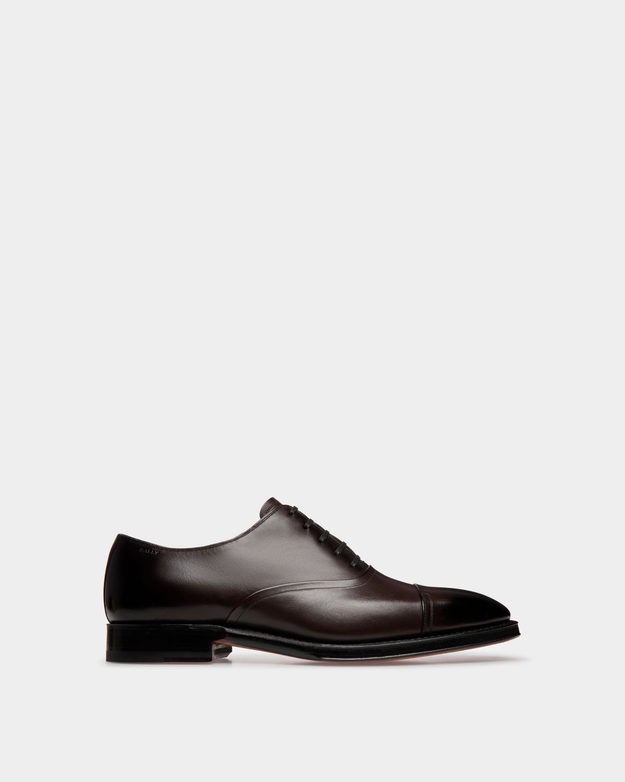 Bally Global - Zapatos Oxford Scribe De Piel Marrón - Marrón