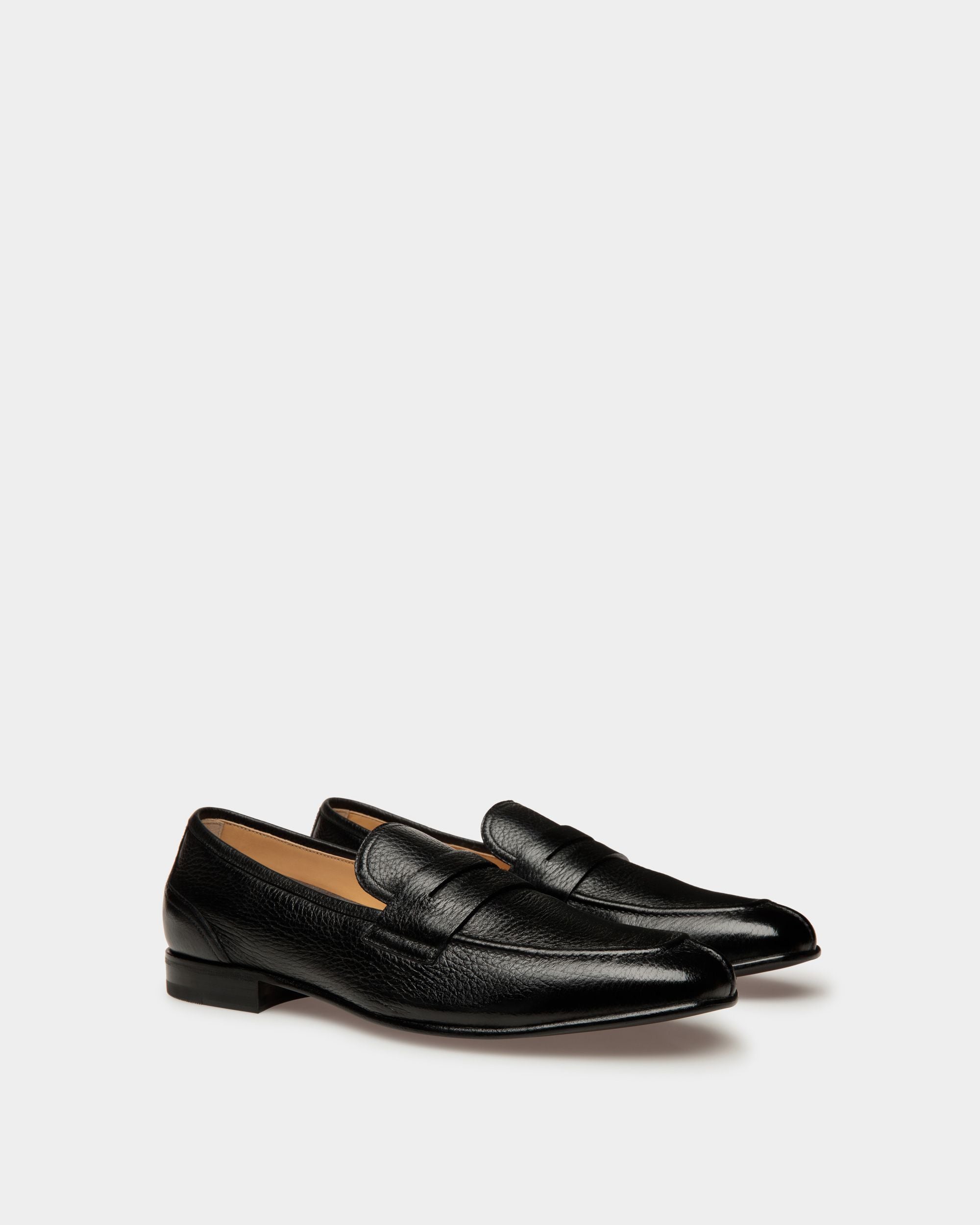 Bally Global - Suisse Loafers In Black Leather - Black