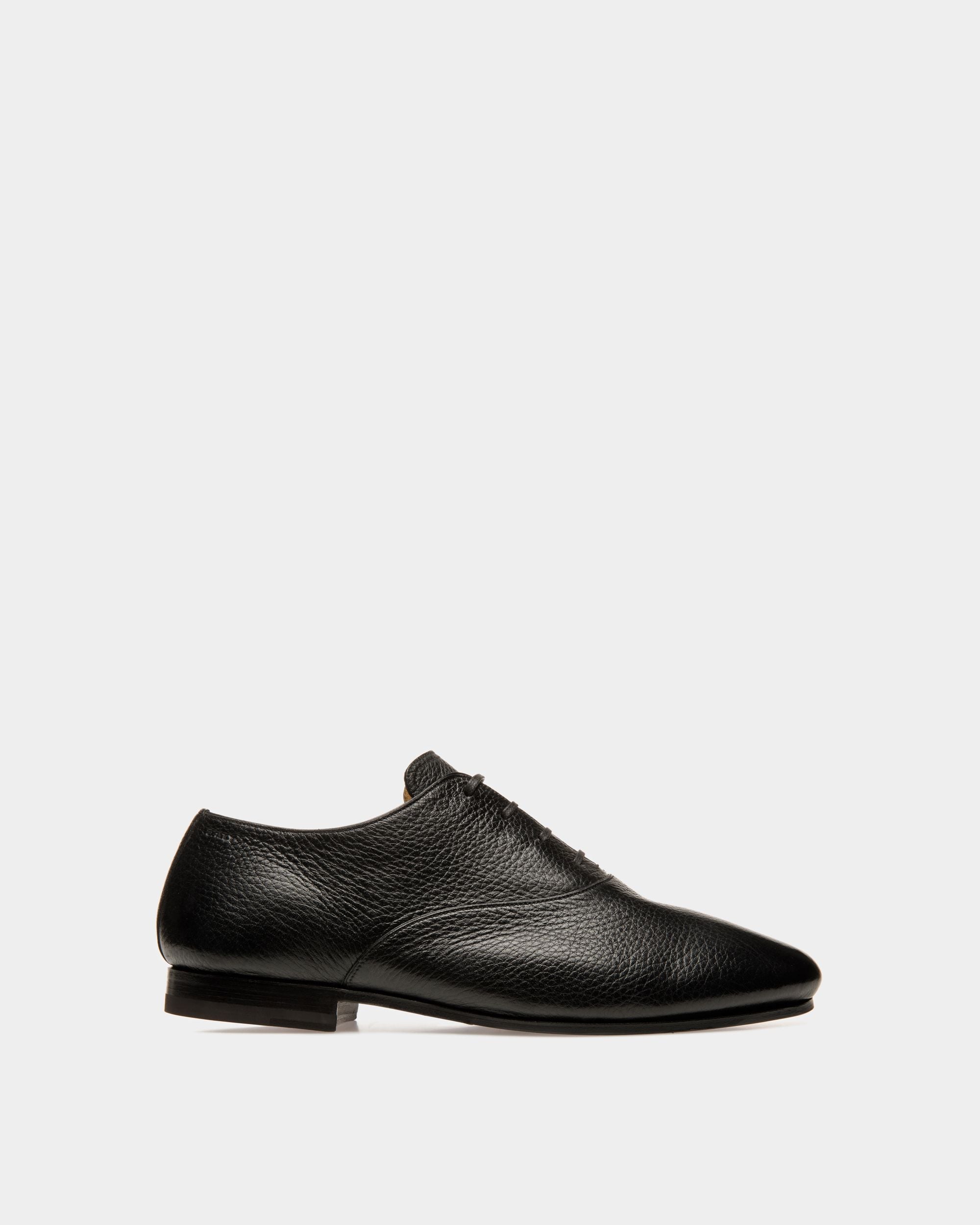 Bally Global - Pinte Oxfords In Black Leather - Black