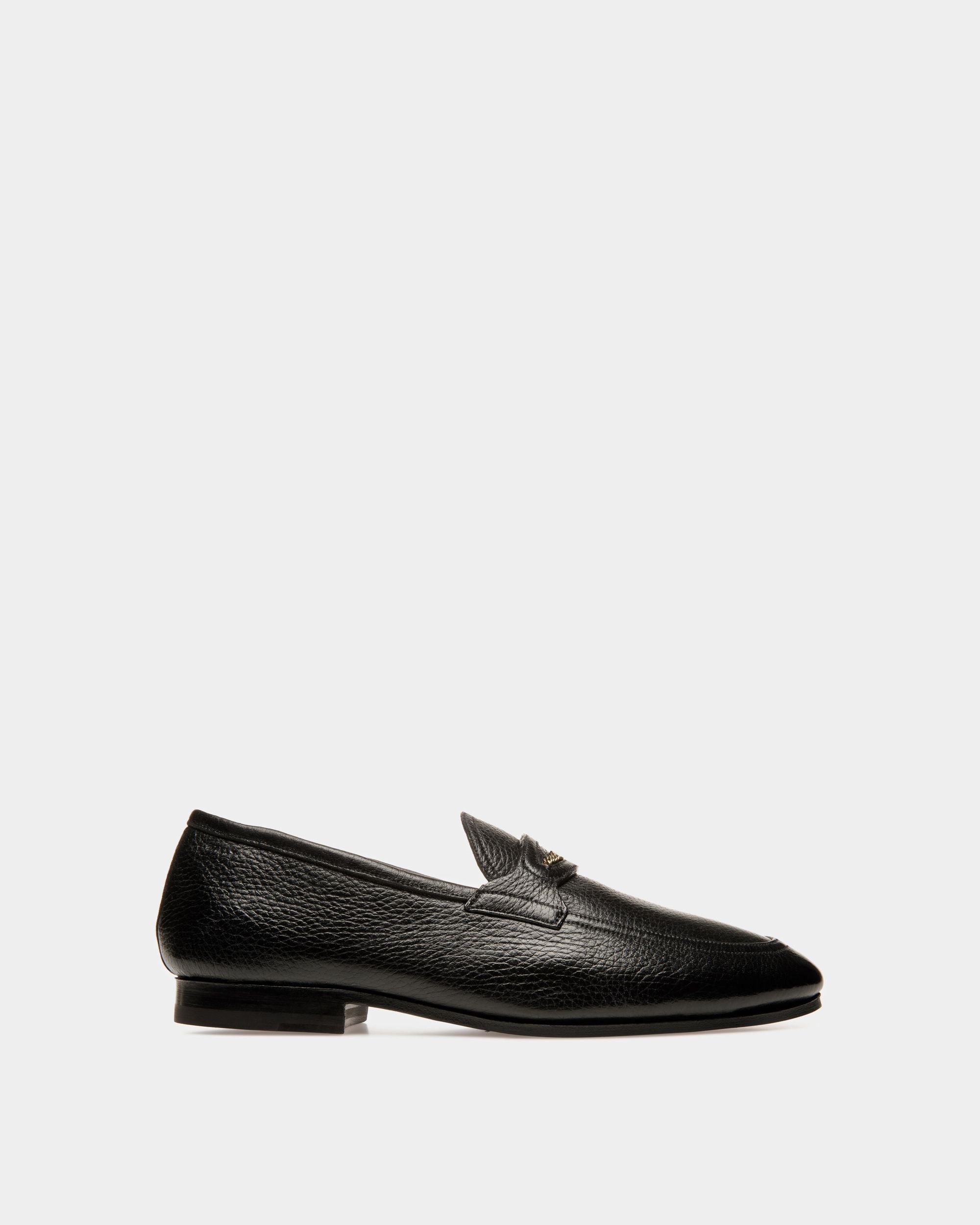 Bally Global - Mocasines Pesek De Piel Negra - Negro