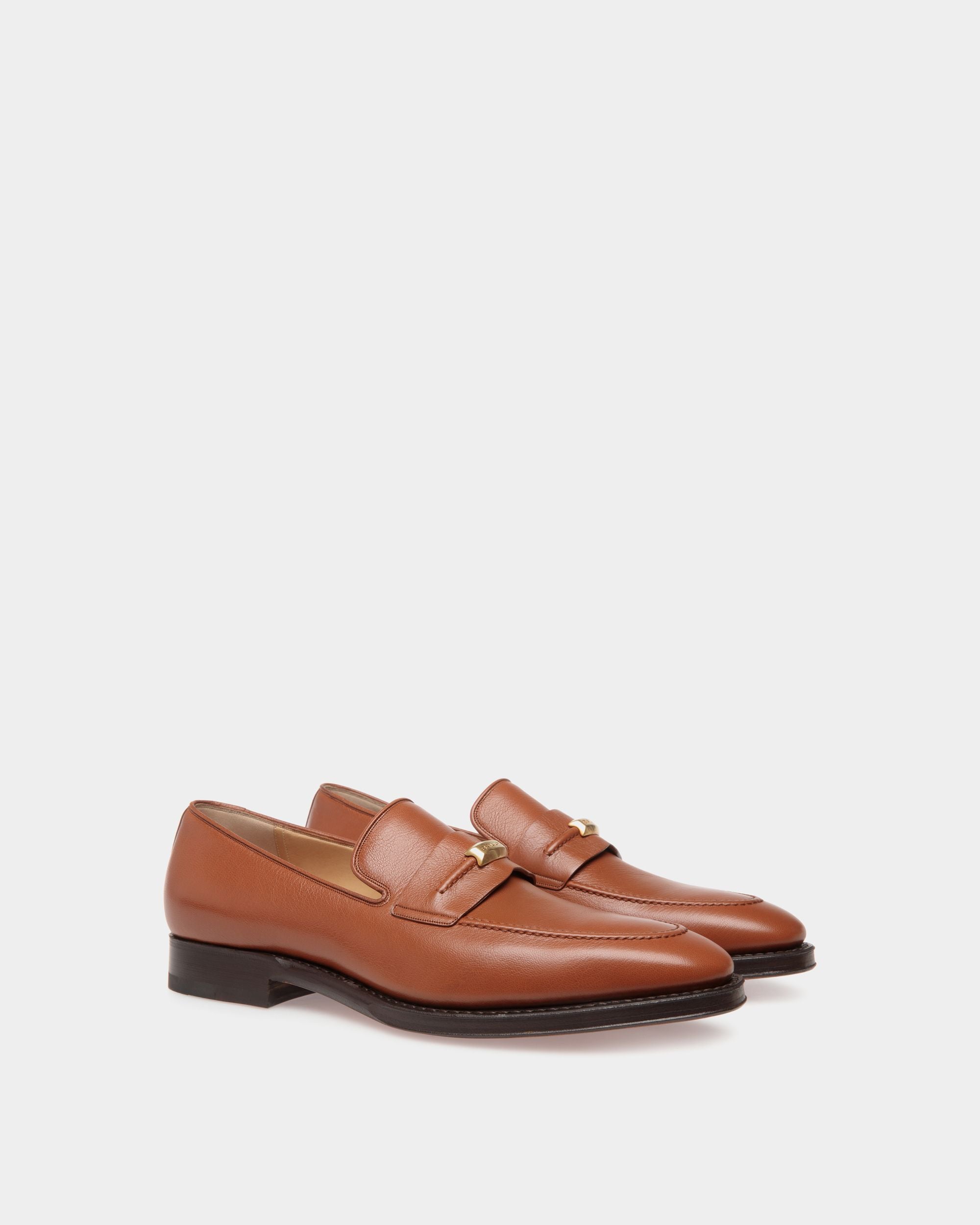 Bally Global - Scribe Loafer In Brown Leather - Brown