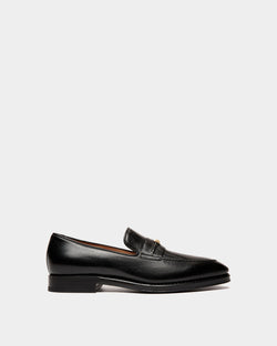 Scribe Loafer in Black Leather