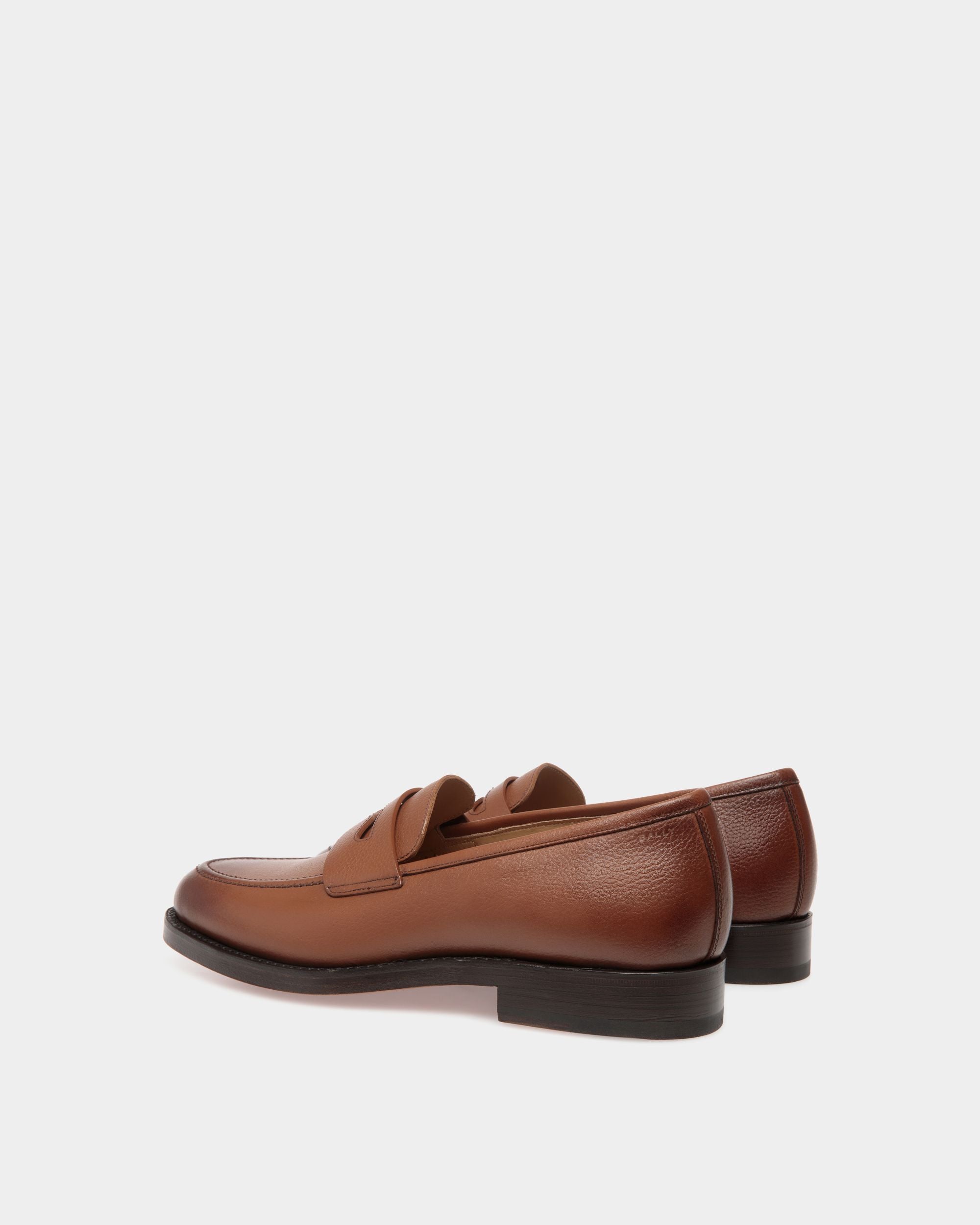 Bally Global - Schoenen Loafer in Brown Embossed Leather - Brown