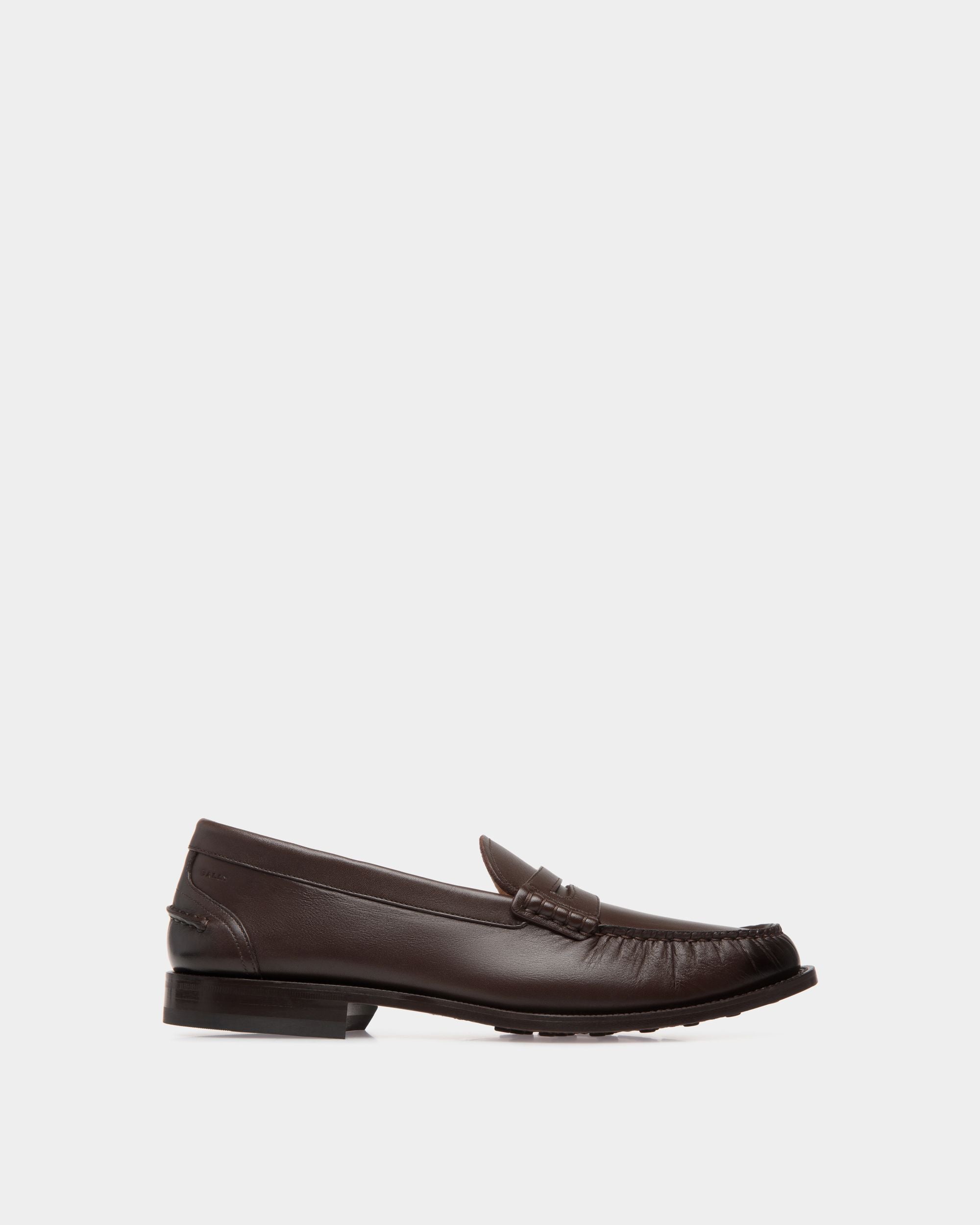 Bally Global - Oregon Moccassins In Brown Leather - Brown