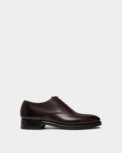 Scribe Un Oxford in Deep Burgundy Leather