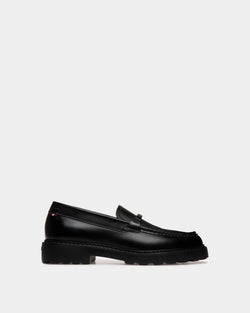 Gusto Loafer In Black Leather