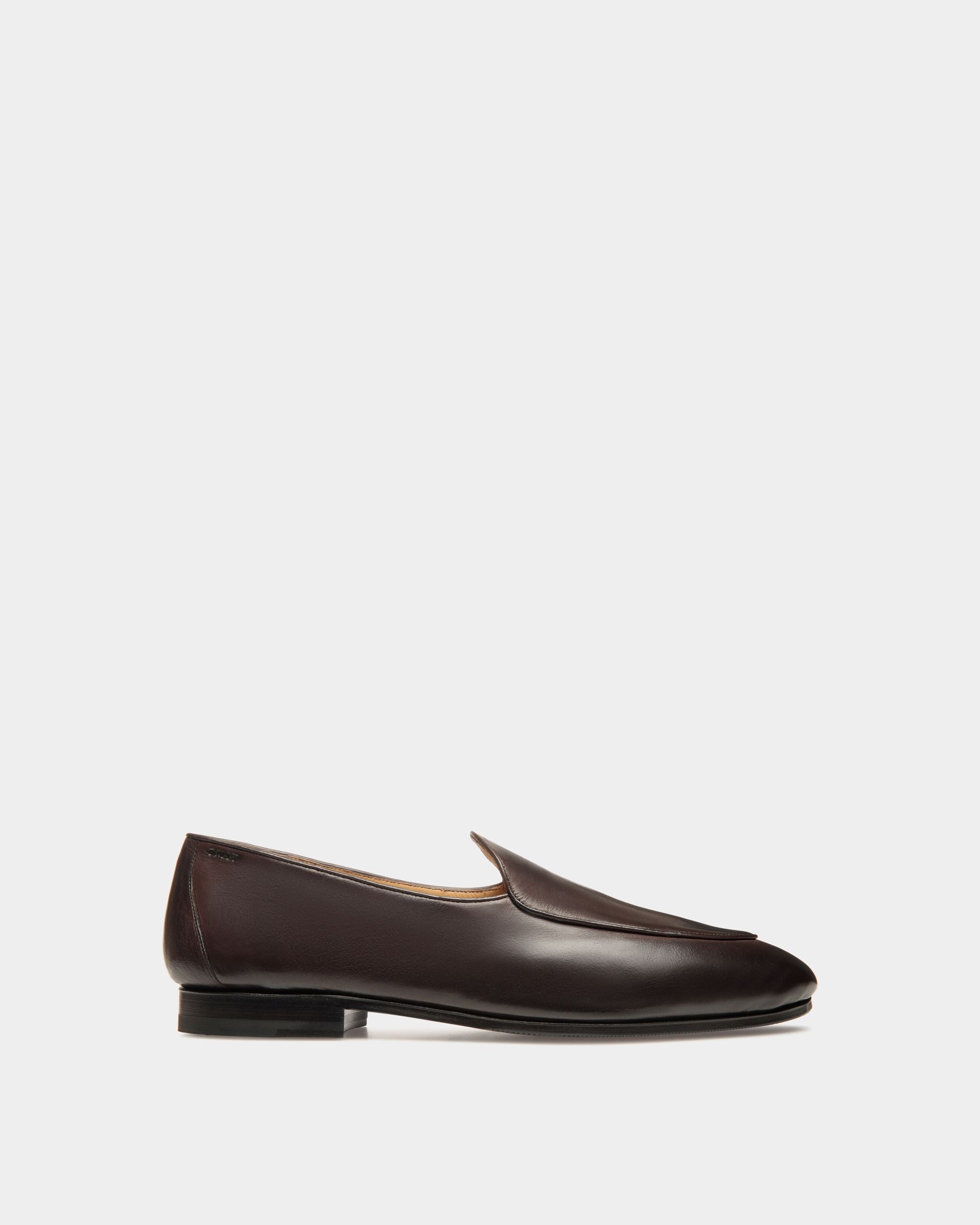 Bally Global - Plume Loafer in Ebony Leather - Brown