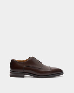 Derby Scribe Un En Cuir Marron