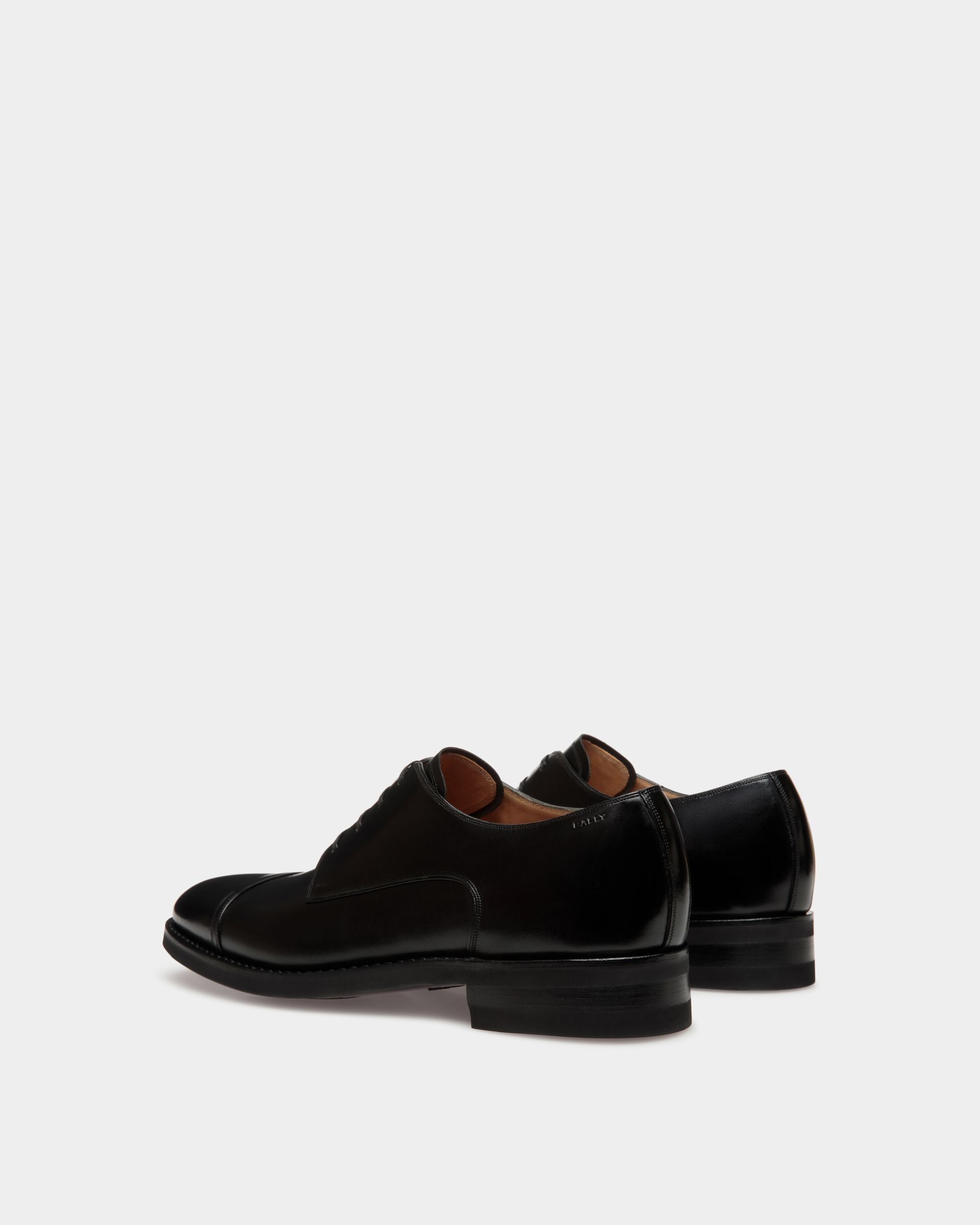 Bally Global - Scribe Un Derby In Black Leather - Black