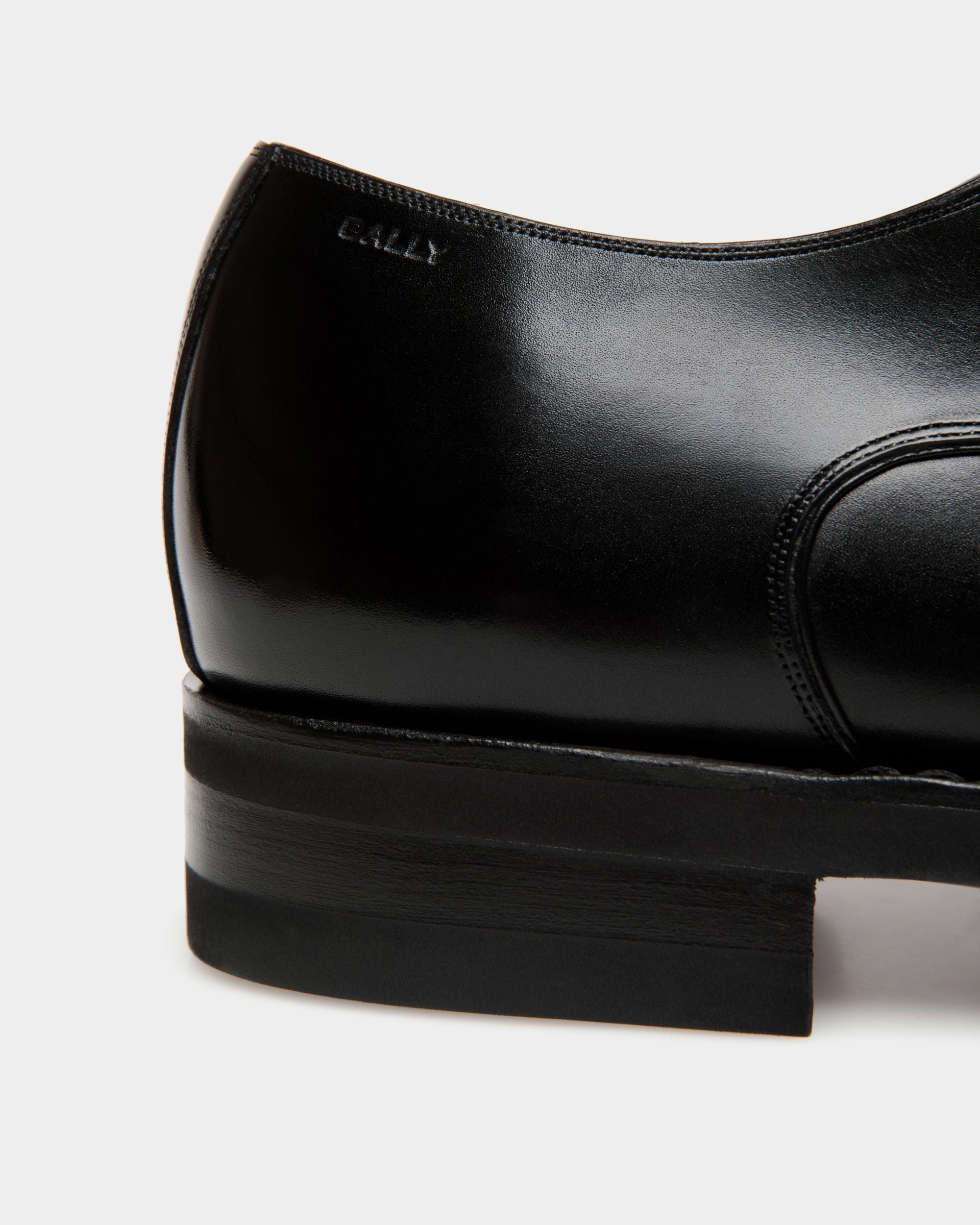 Bally Global - Scribe Un Derby In Black Leather - Black