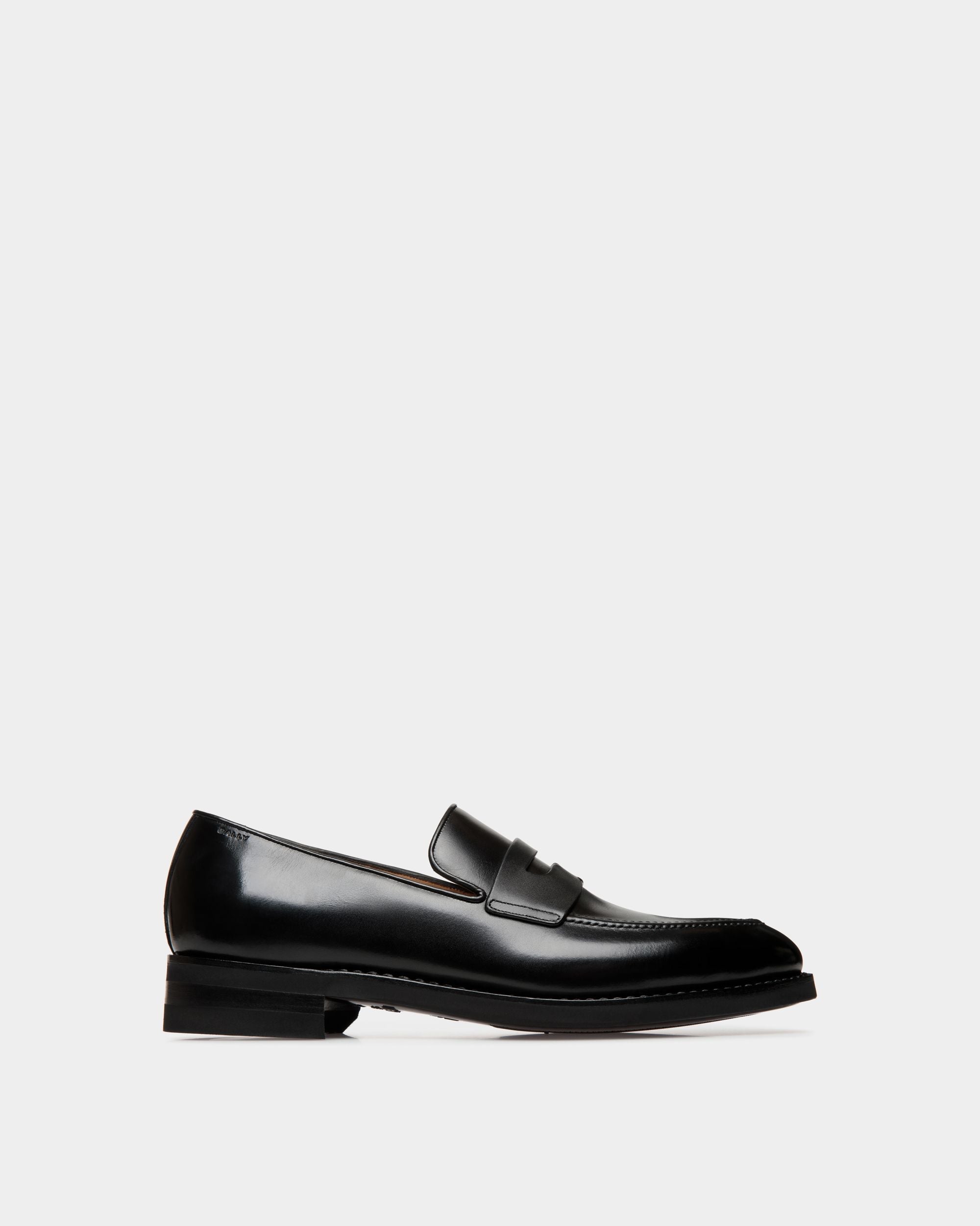 Bally Global - Scribe Un Loafer In Black Leather - Black
