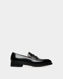 Scribe Un Loafer In Black Leather