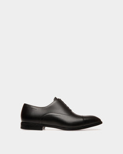 Zapato Oxford De Piel Negra