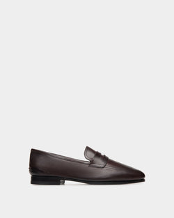 Mocasín Plume De Piel Ébano