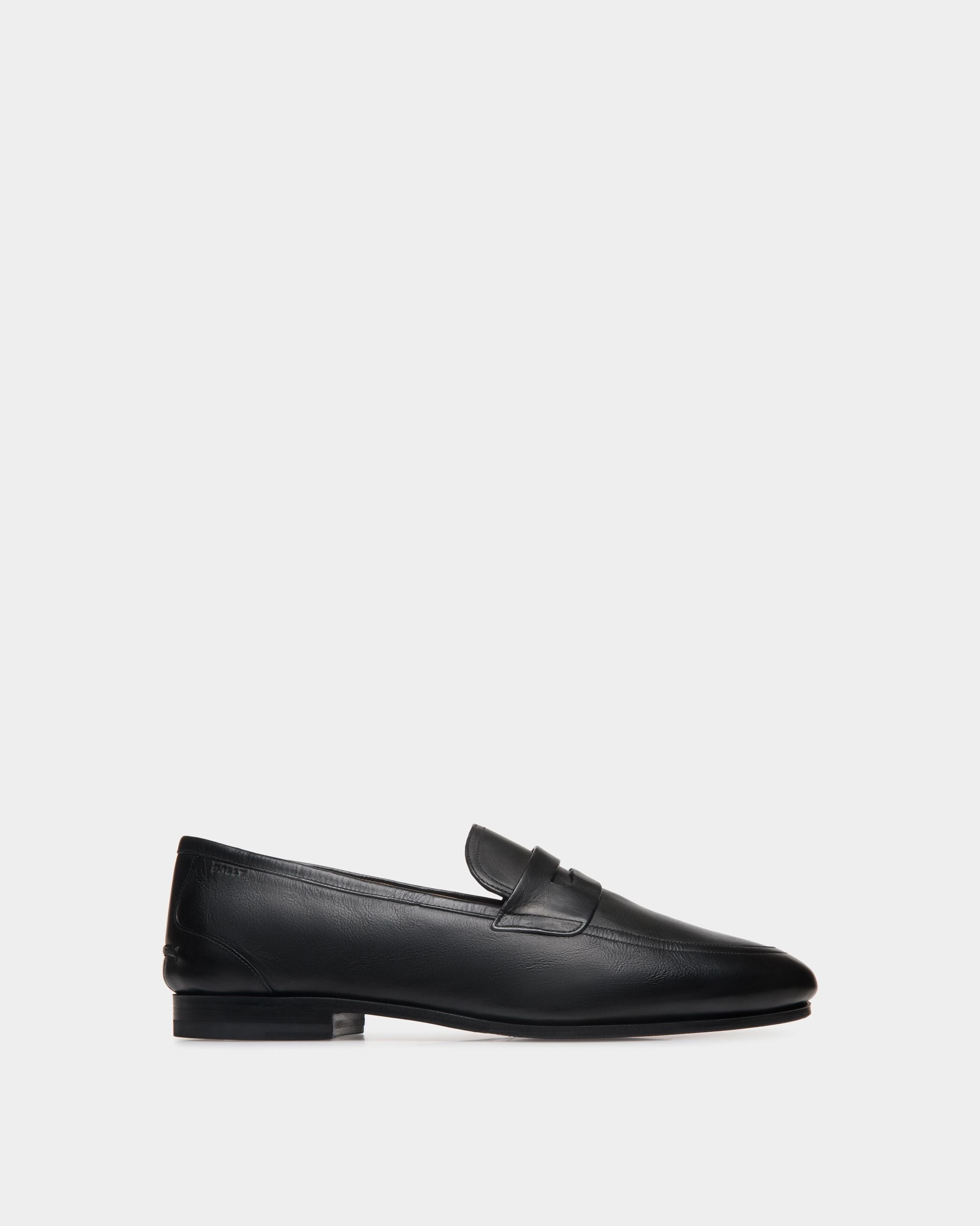 Bally Global - Plume Loafer in Black Leather - Black