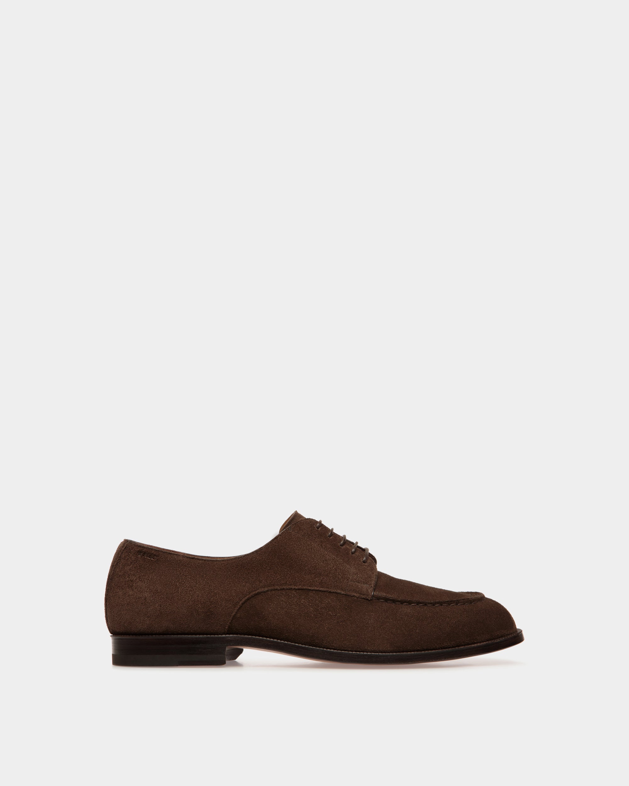 Bally Global - Carl Derby in Ebano Suede - Brown