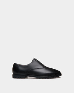 Solaria Oxford in Black Leather