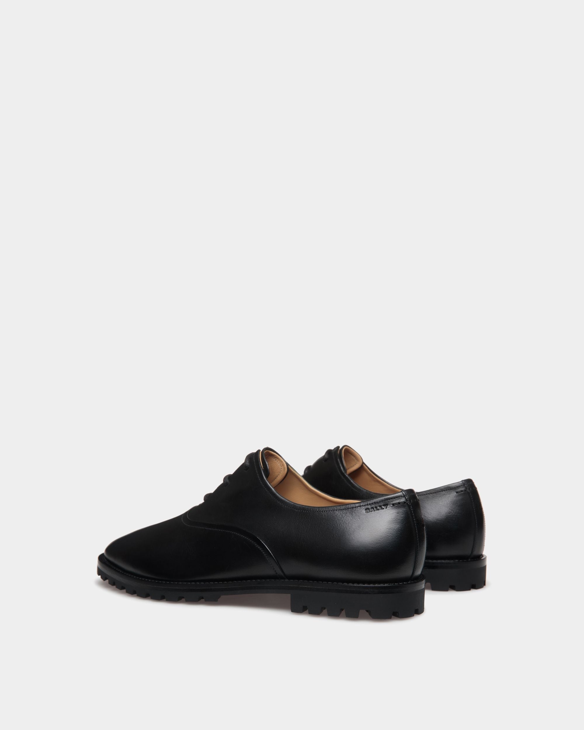 Bally Global - Solaria Oxford in Black Leather - Black