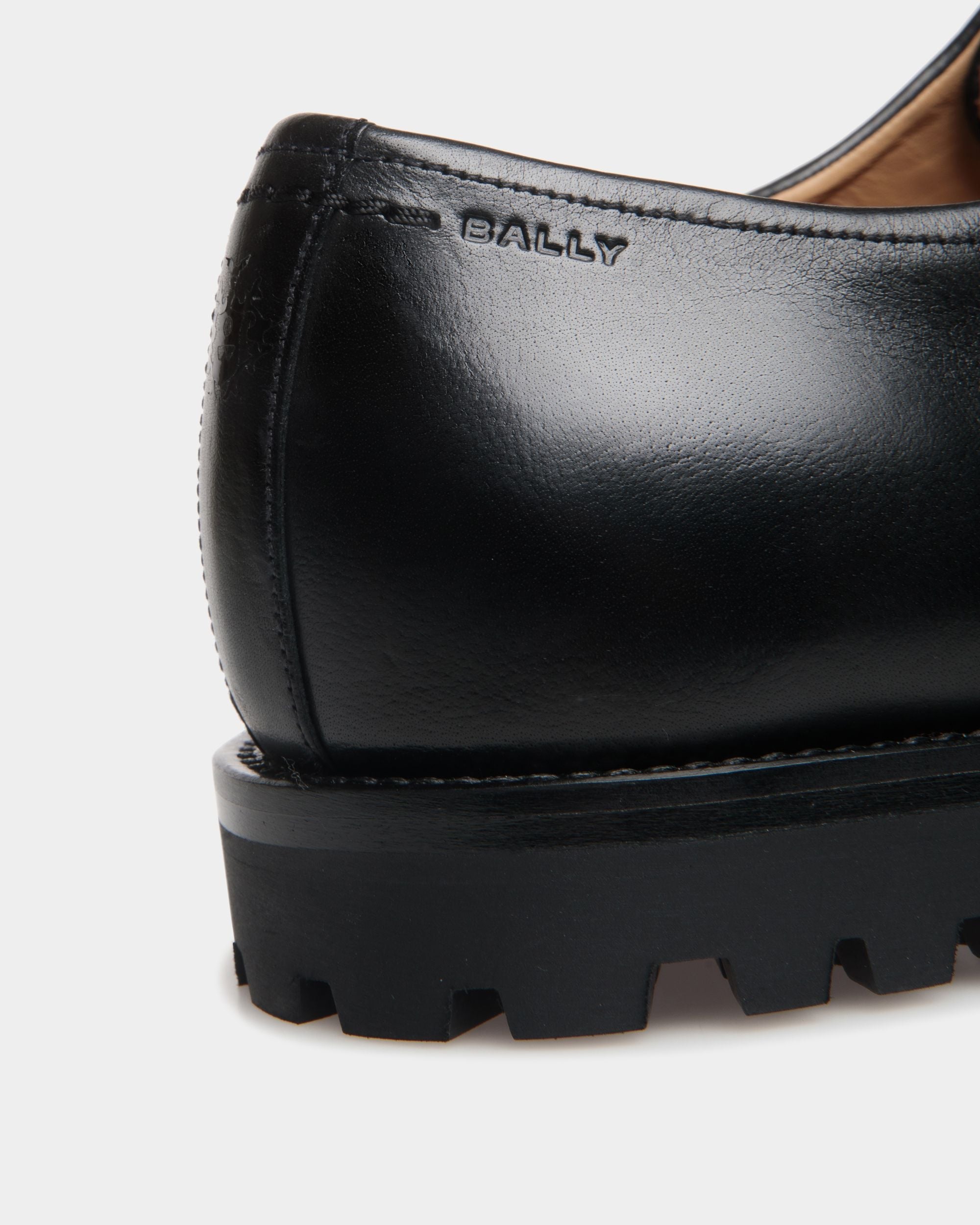 Bally Global - Solaria Oxford in Black Leather - Black