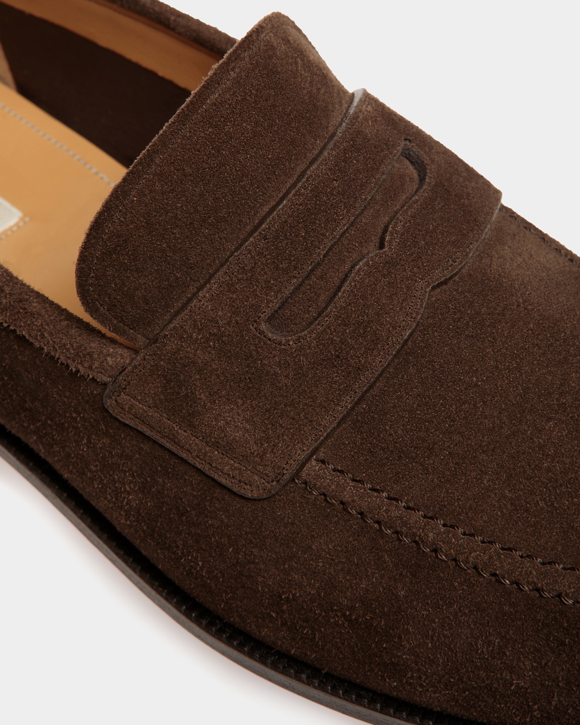 Bally Global - Mocasín Carl De Ante Ébano - Marrón