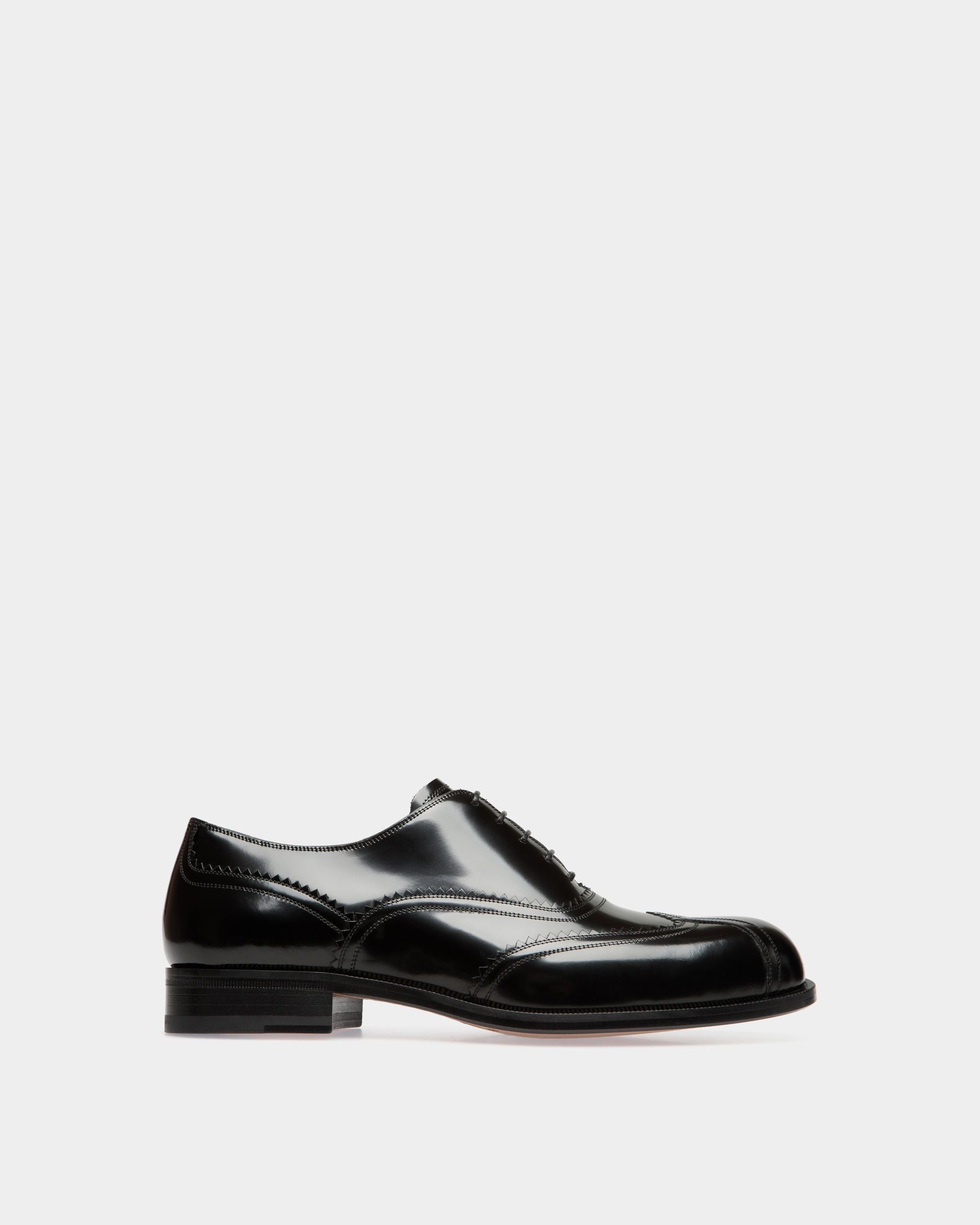 Bally Global - Spiegel Oxford in Black Leather - Black