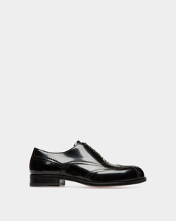 Spiegel Oxford in Black Leather