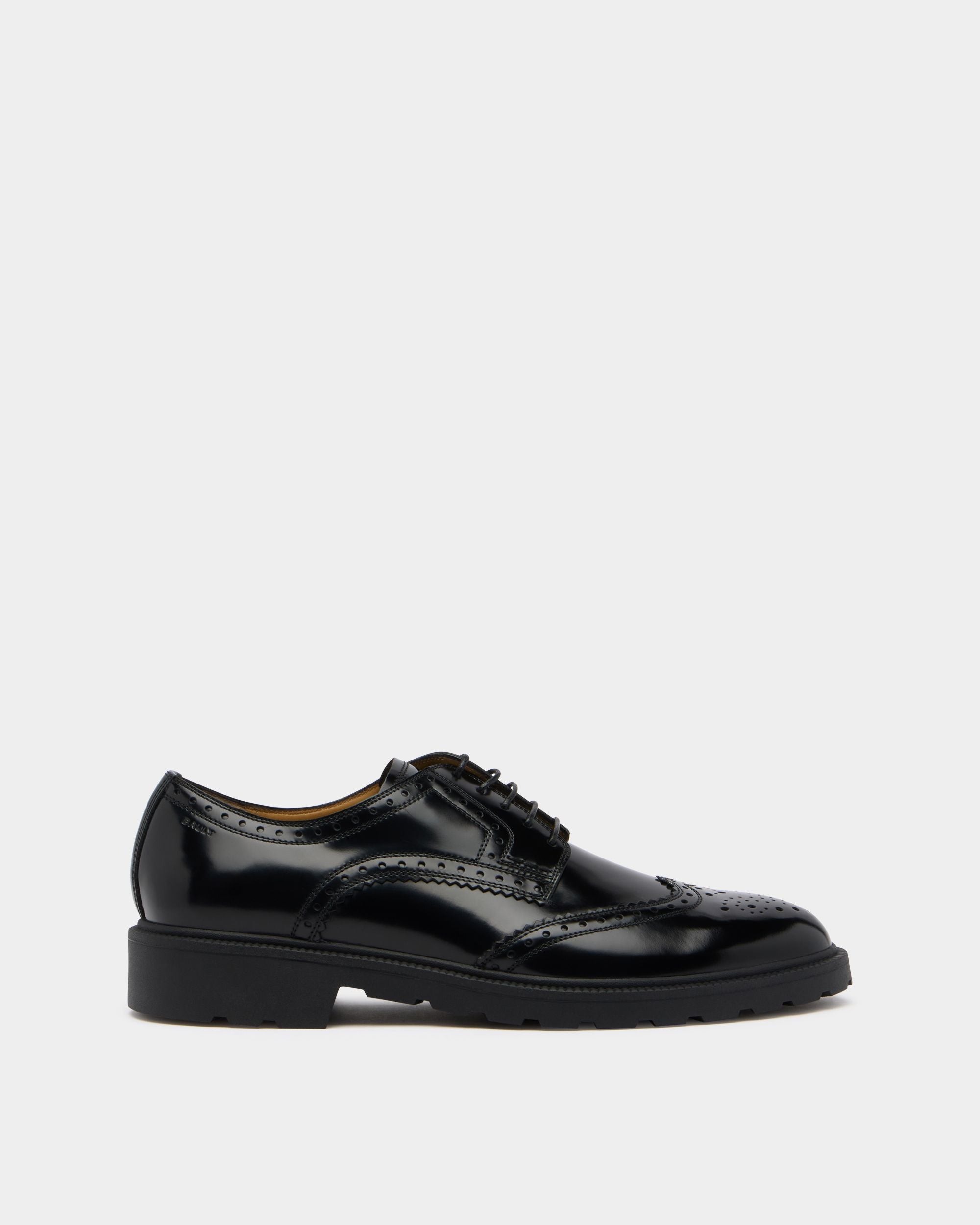 Bally Global - Eduard Derby in Black Leather - Black
