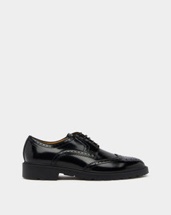 Eduard Derby in Black Leather