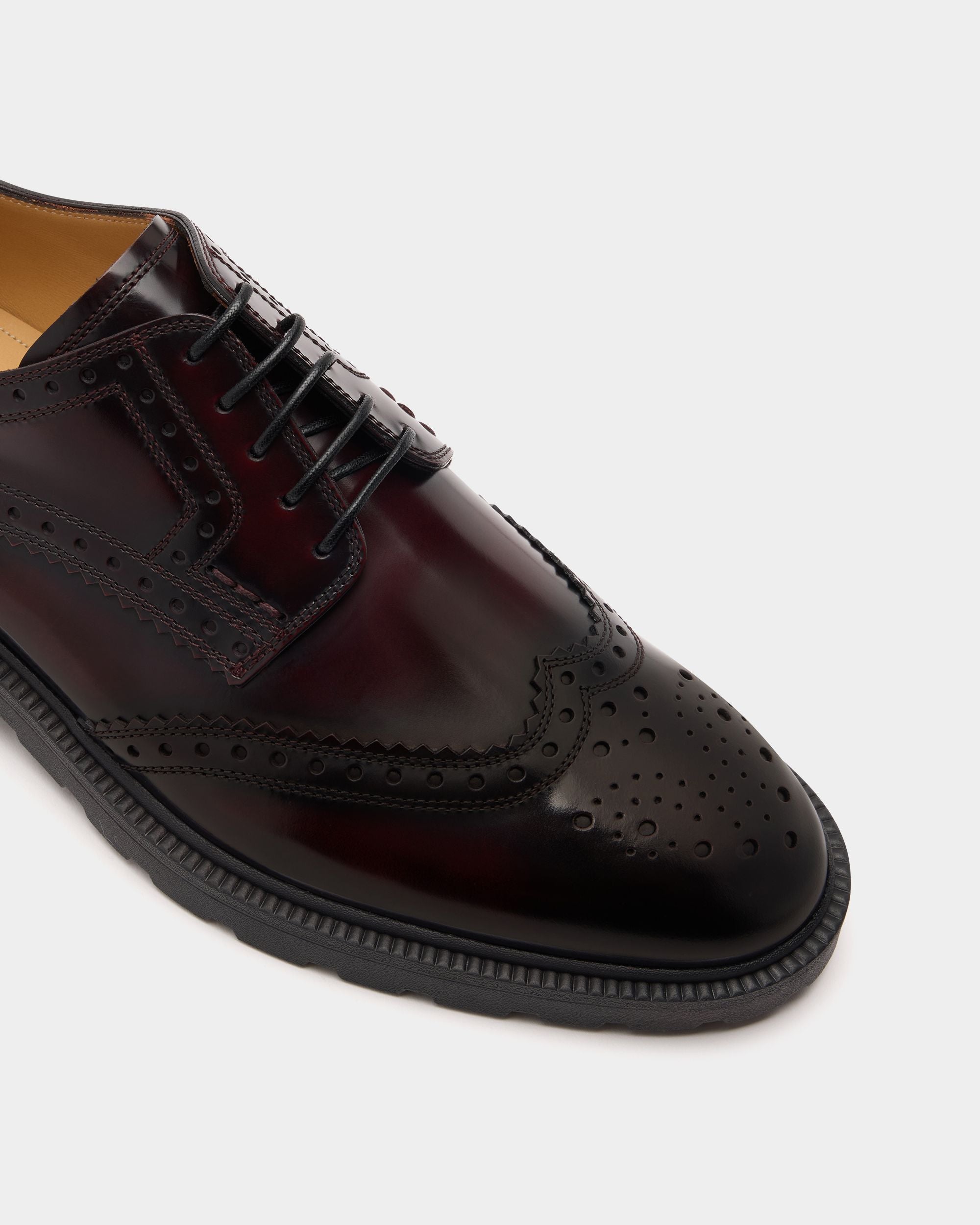Bally Global - Eduard Derby in Andorra Leather - Burgundy