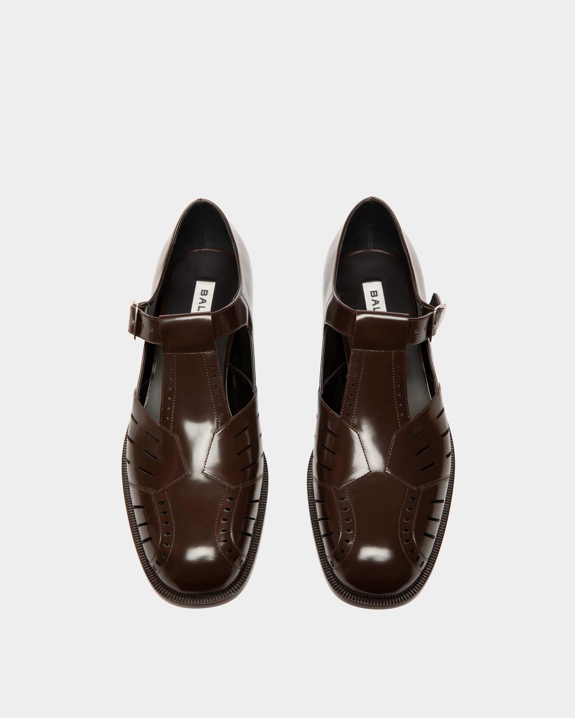 Bally Global - Spiegel Sandal in Brown Leather - Brown
