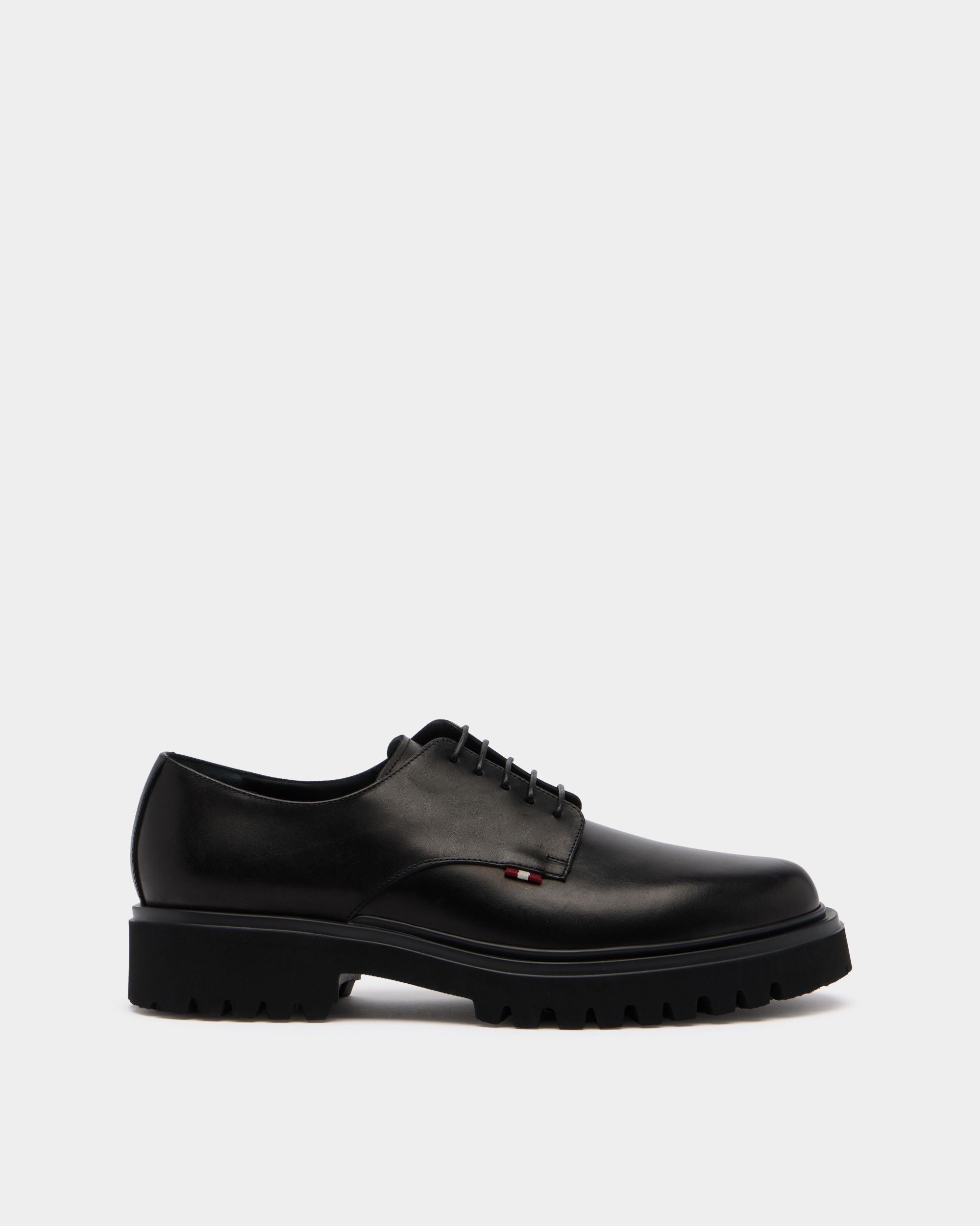 Bally Global - Onyce Derby in Black Leather - Black