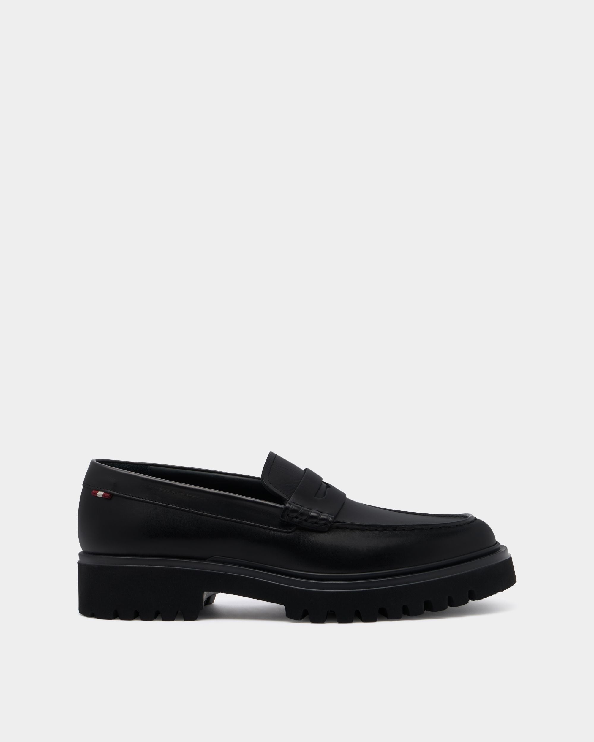 Bally Global - Onyce Loafer in Black Leather - Black