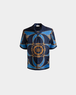 Shirt in Multicolor Silk