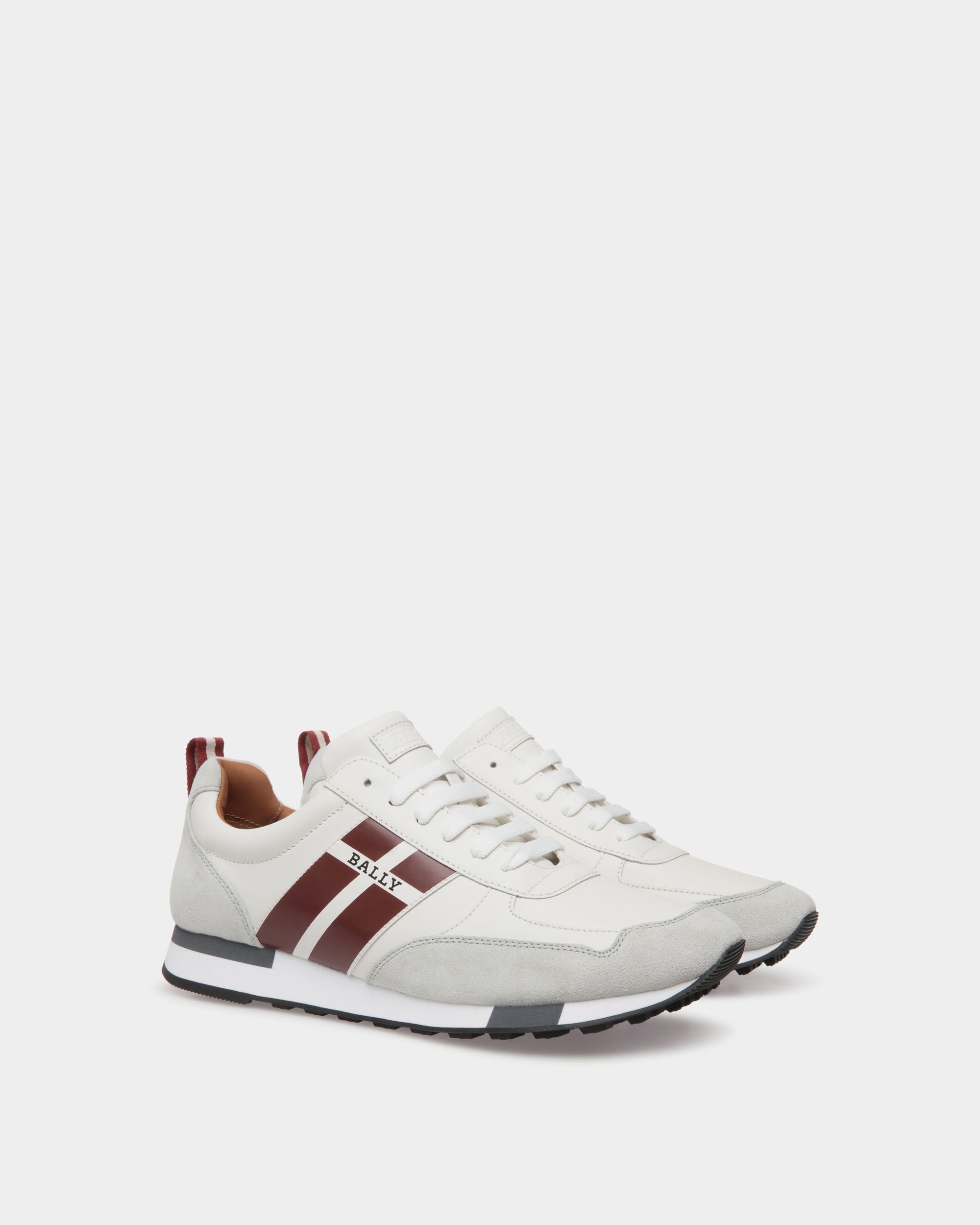 Bally Global - Sneaker In White Leather - White
