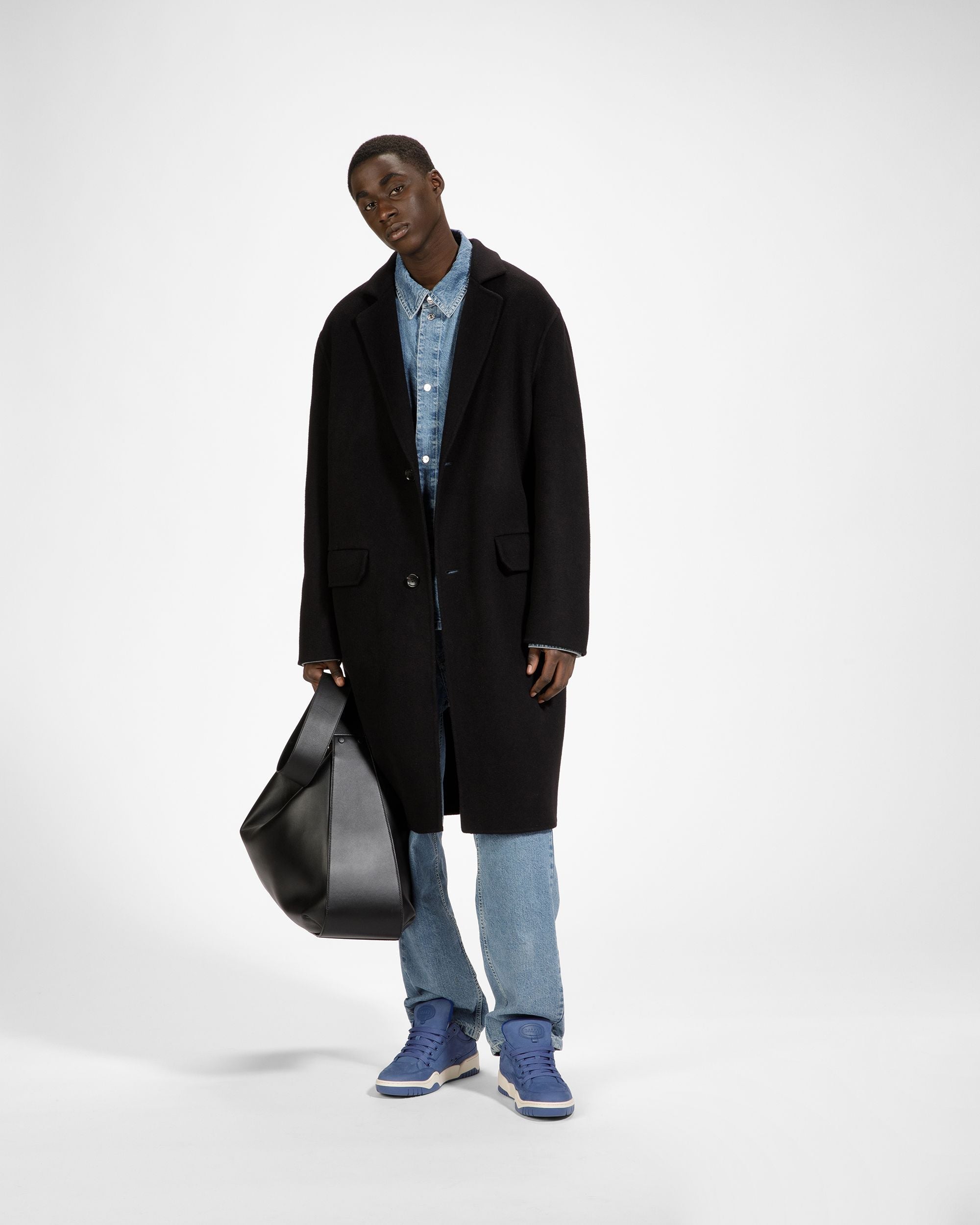 Bally Global - Kiro Zapatillas De Piel En Azul Neón - Azul