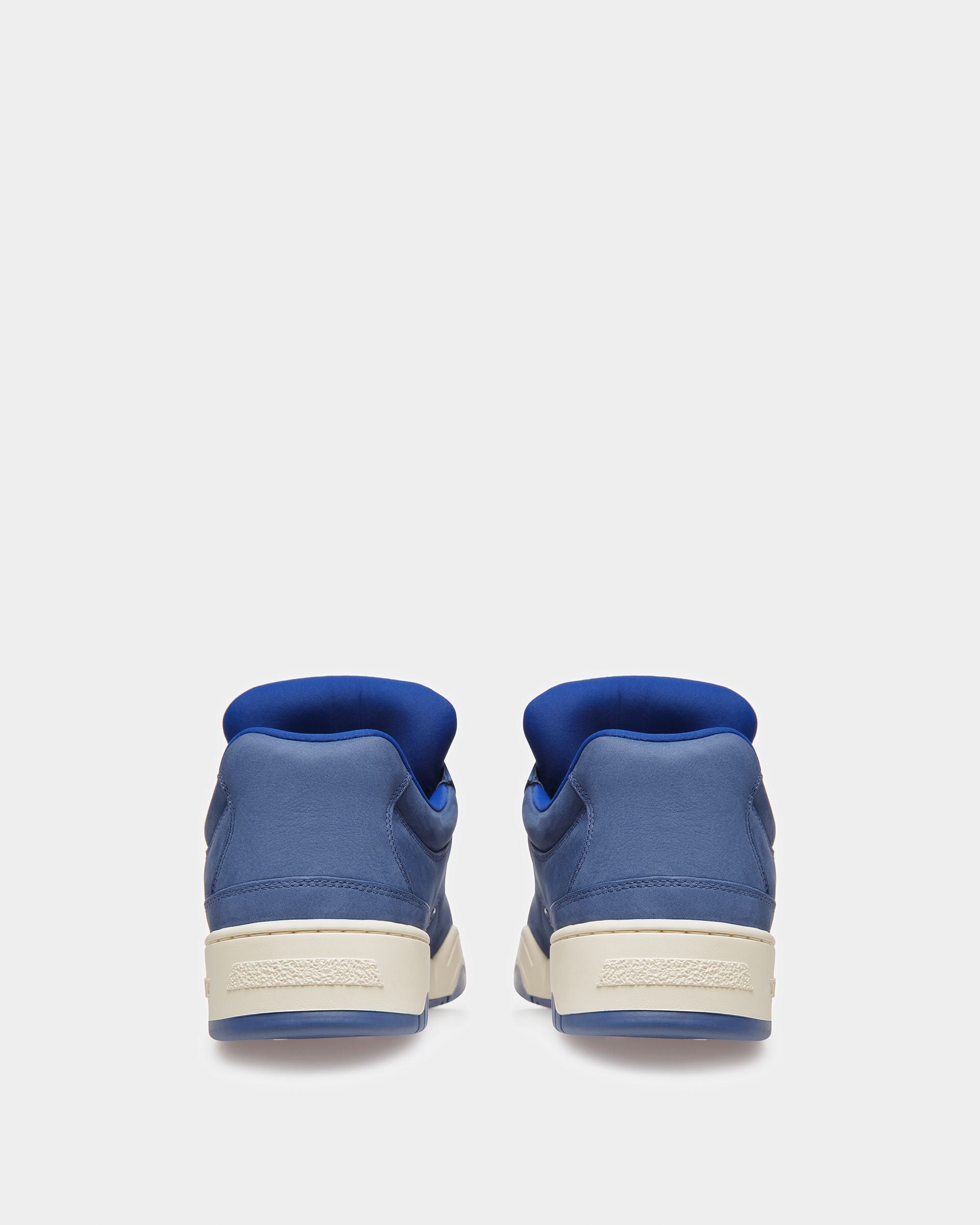 Bally Global - Kiro Zapatillas De Piel En Azul Neón - Azul